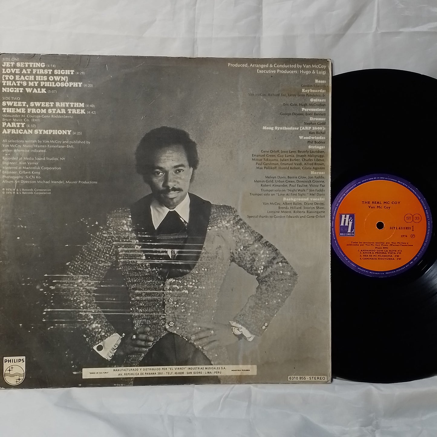 lp Van McCoy The Real McCoy made peru 1976 funk disco