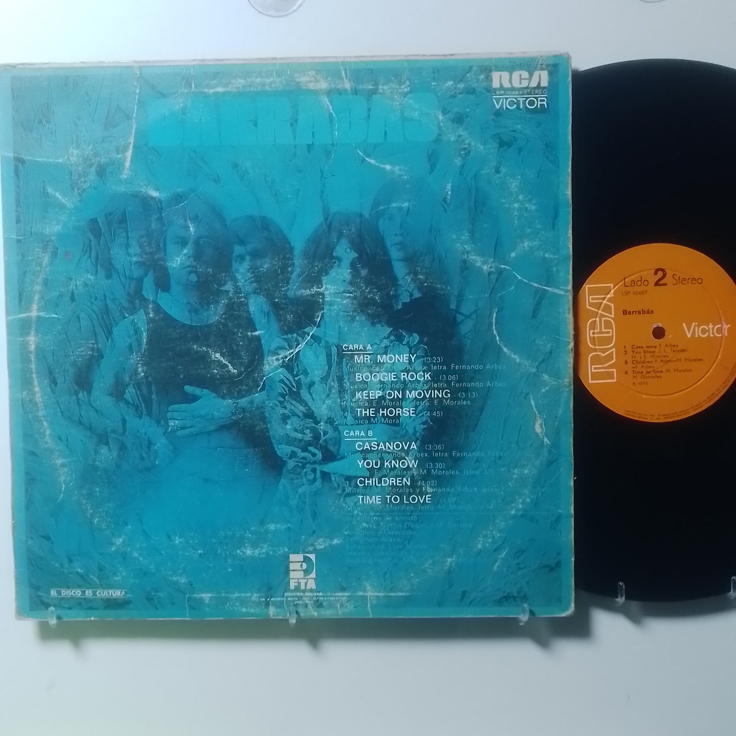 lp Barrabas Power made peru 1973 rock
