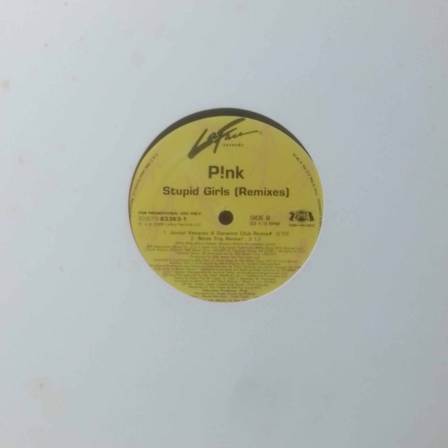 maxi single 12" P!nk Stupid Girls made usa 2006 pop rock