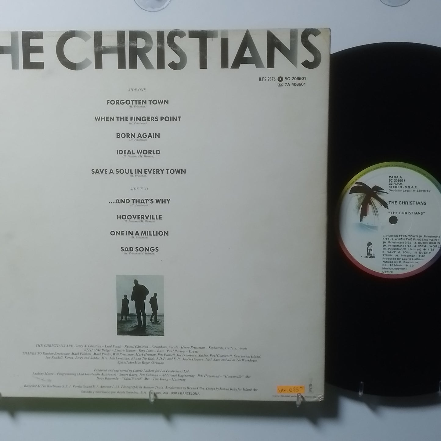 lp The Christians The Christians made inglaterra 1987 gatefold funk pop