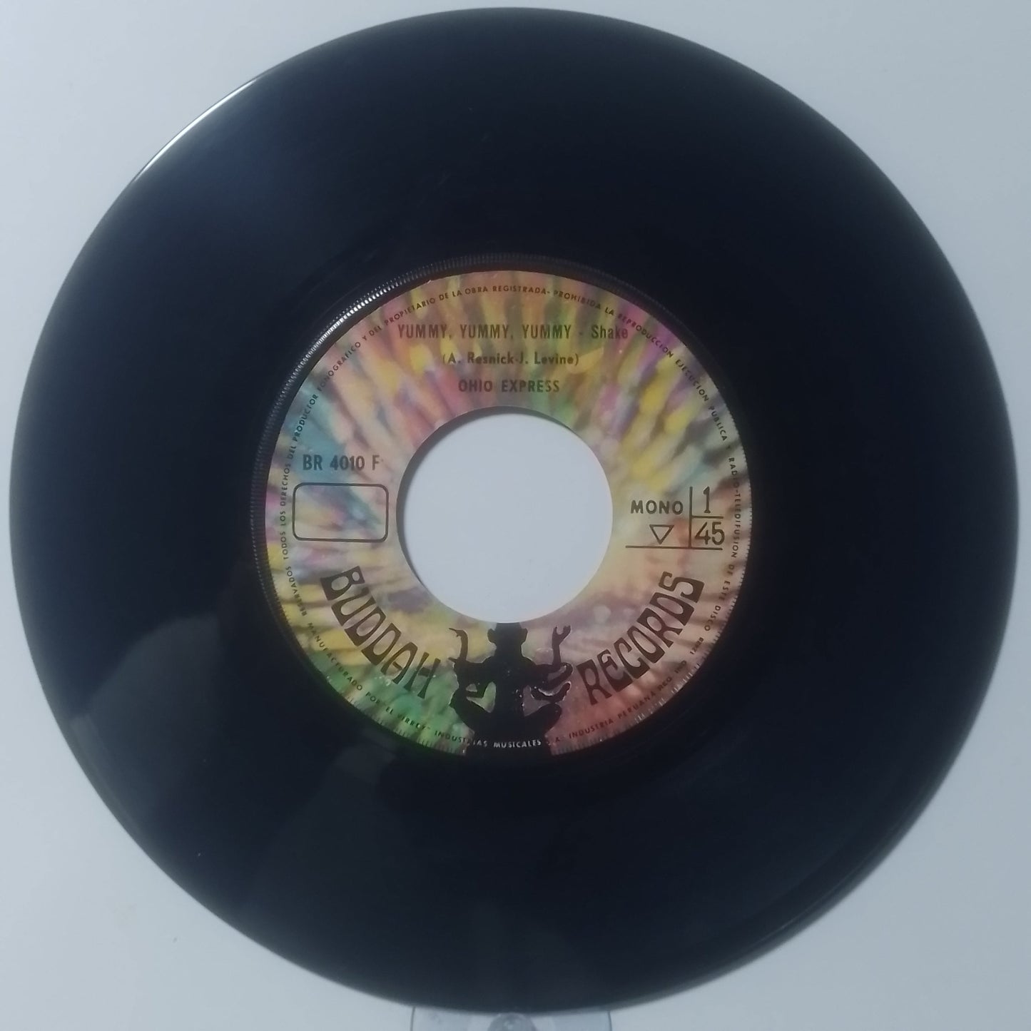 single 7" Ohio Express Yummy Yummy Yummy / Down At Lulu's made peru 1968 pop rock