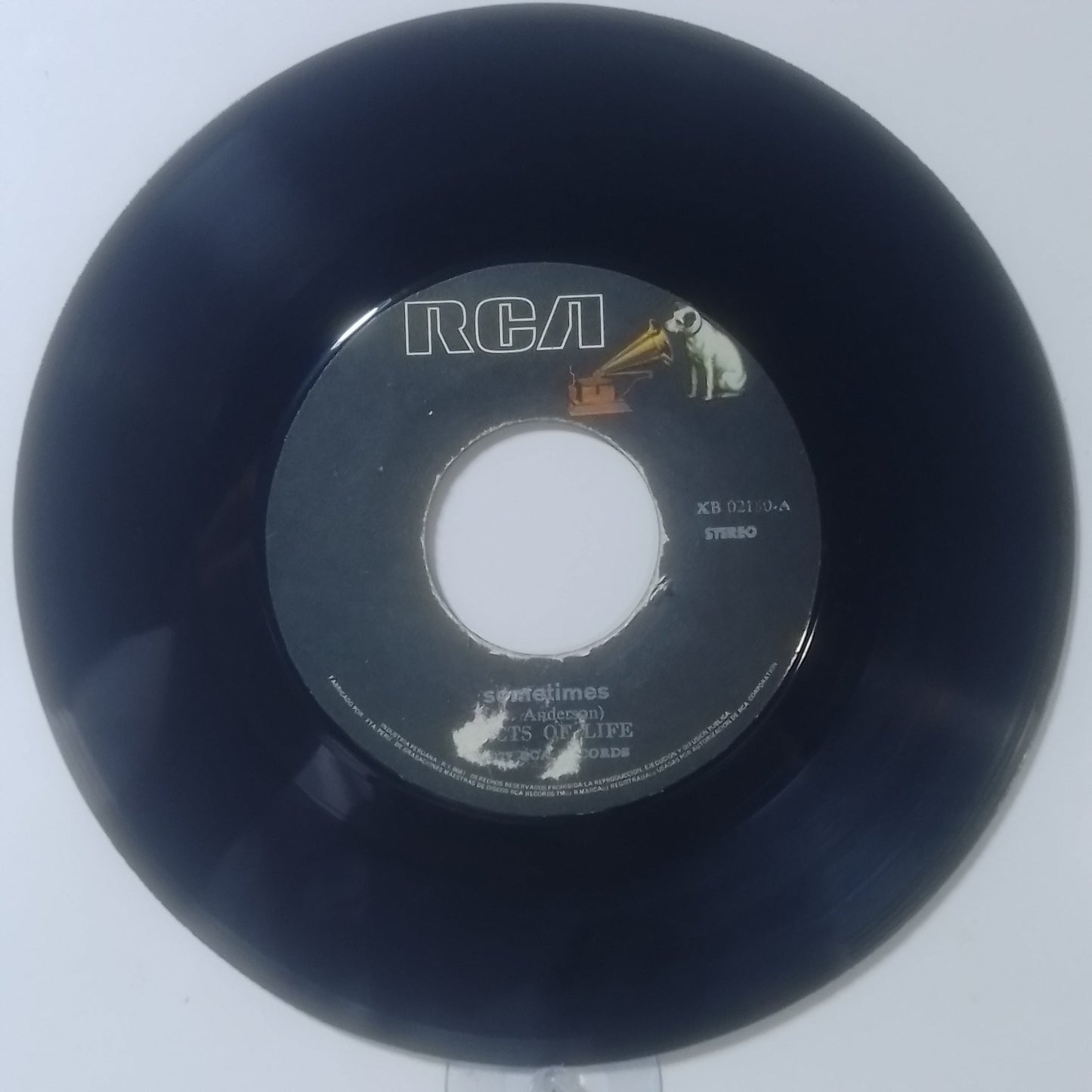 single 7" Facts of Life Sometimes / Love Is the Final Truth made peru 1976 soul