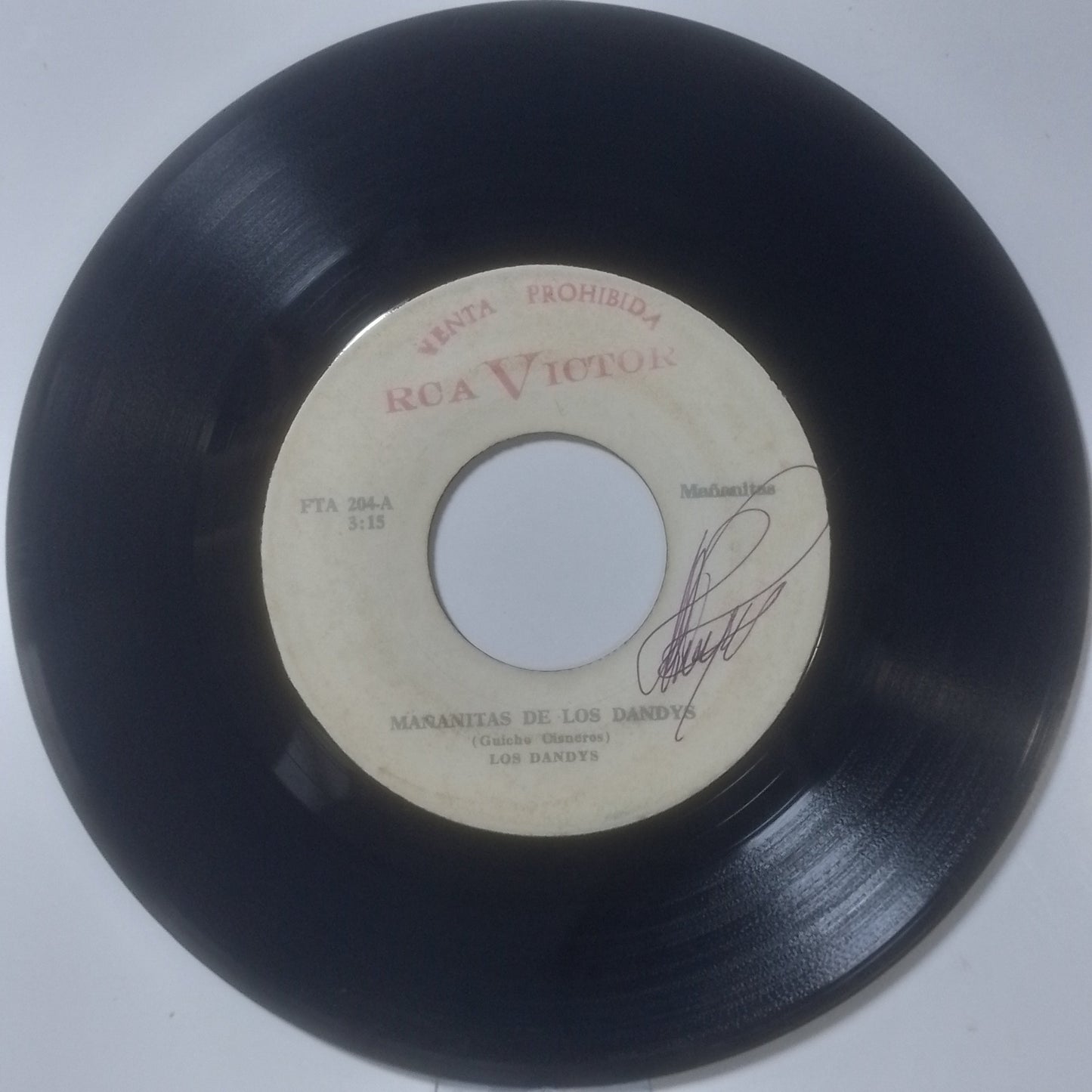 single 7" Los Dandys Mananitas de los Dandys / Mentira made peru 1978 latin bolero