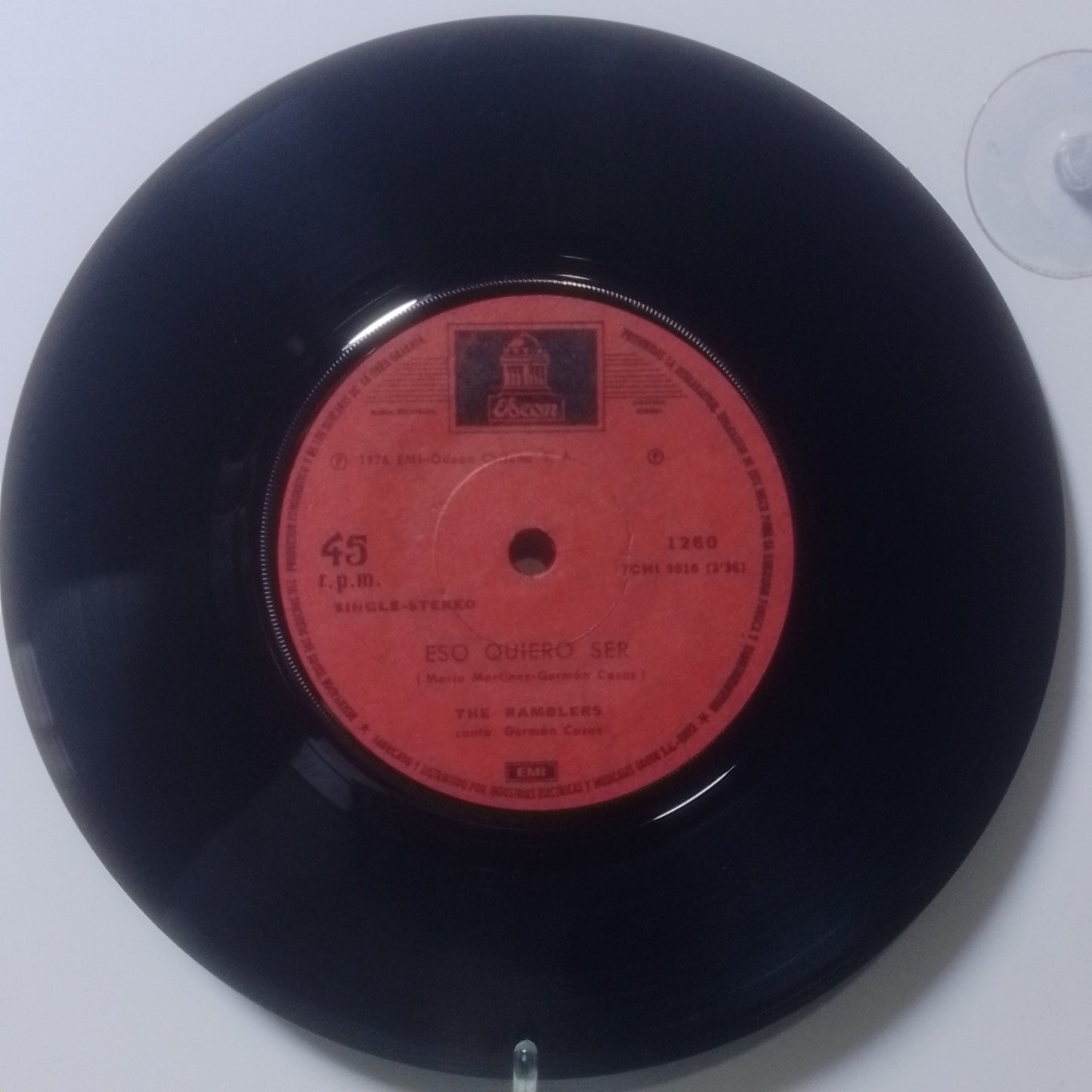 single 7" The Ramblers Eso Quiero Ser / Solo Pasos made Chile 1976 latin rock