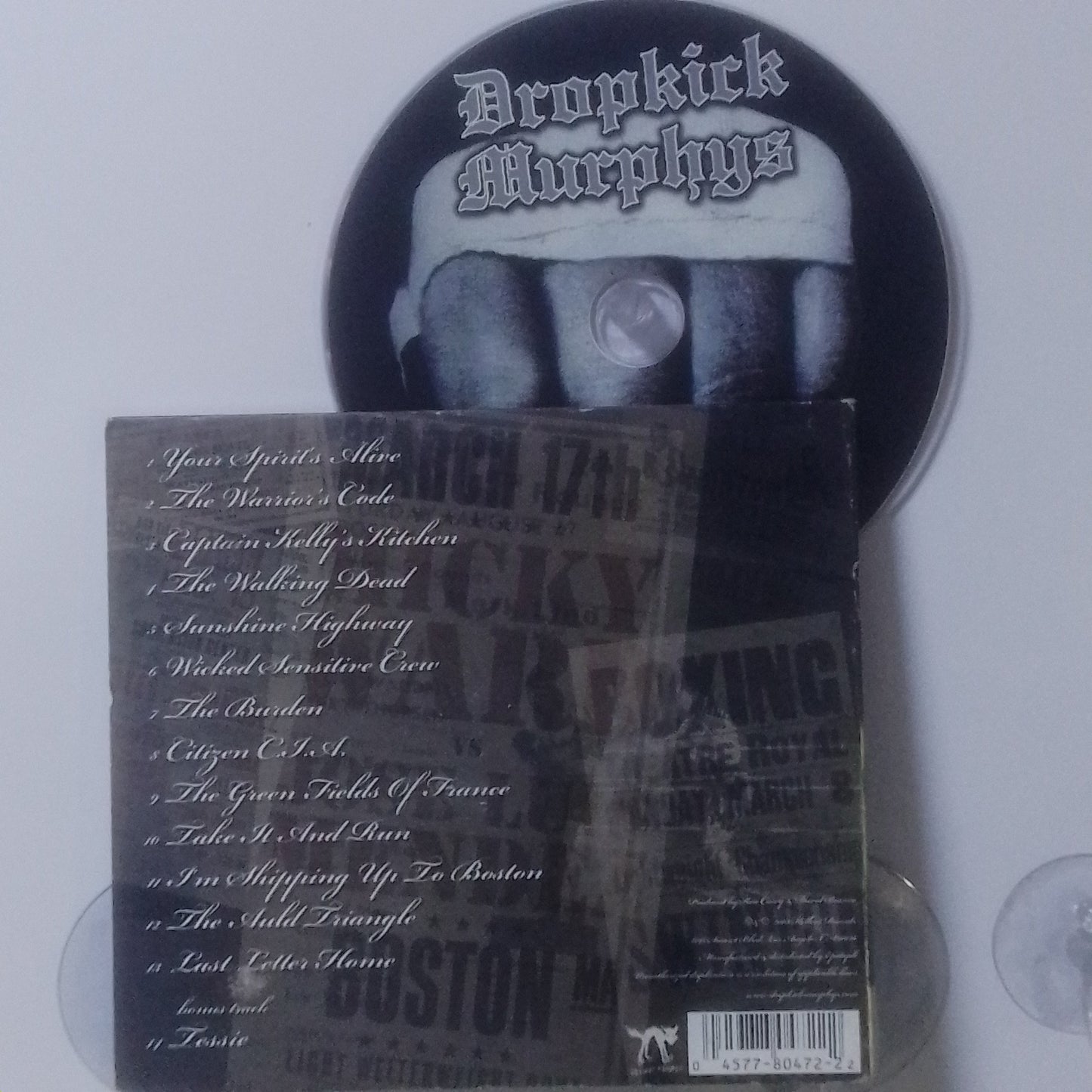 cd Dropkick Murphys The Warrior's Code made usa 2005 punk rock