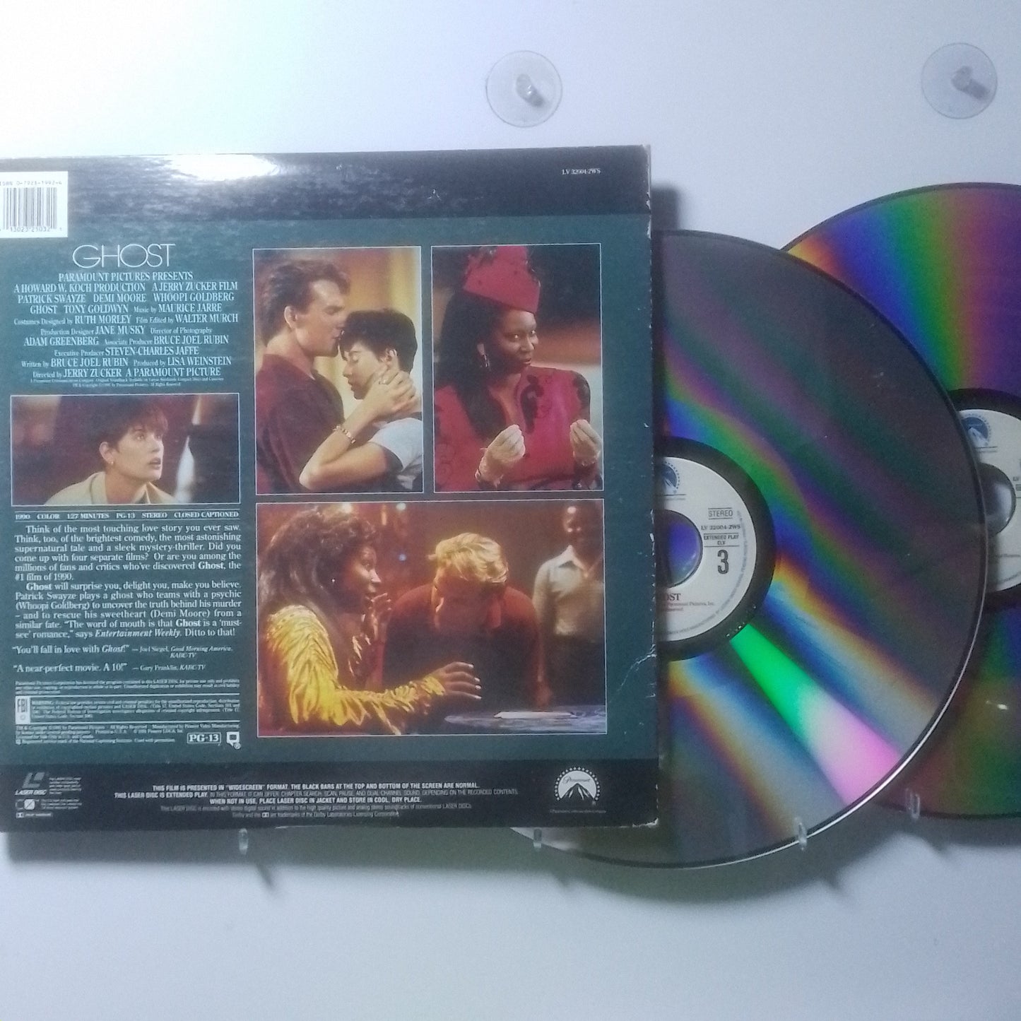 laser disc ghost widescreen edition made usa 1991 drama