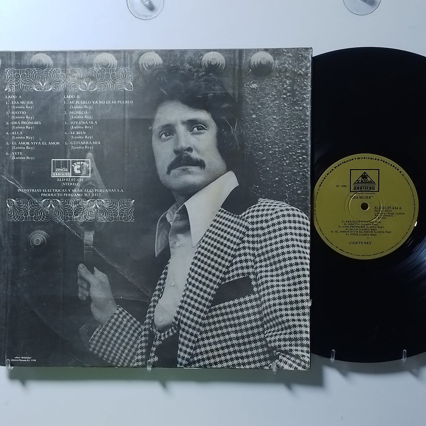 lp luisito rey esa mujer made peru 1975 latin balada