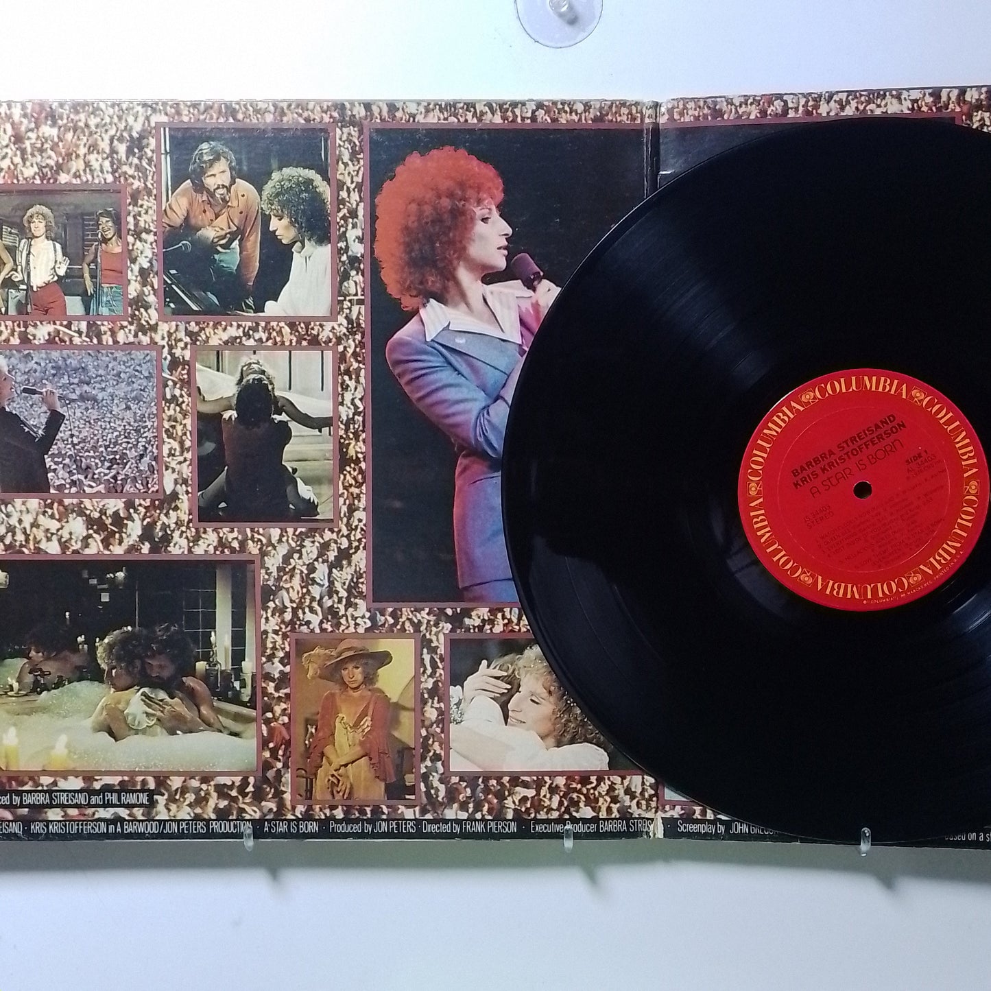 lp Barbra Streisand Kris Kristofferson Streisand Kristofferson A Star Is Born made usa 1976 gatefold con insert pop rock