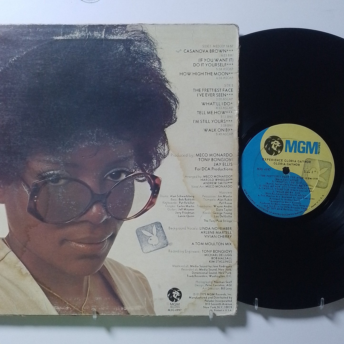 lp gloria gaynor Experience Gloria Gaynor made usa 1976 funk disco