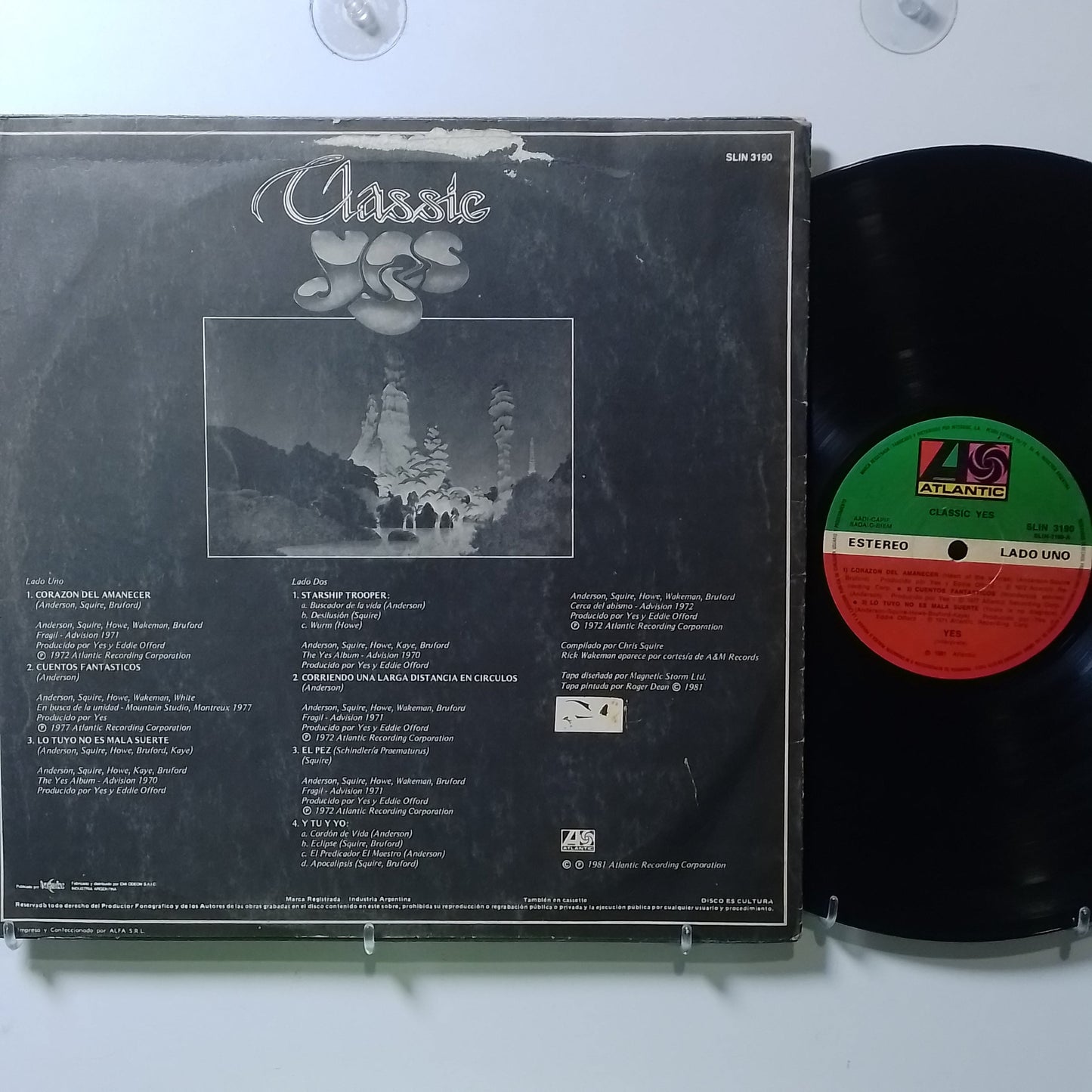 lp Yes Classic Yes made peru 1982 rock