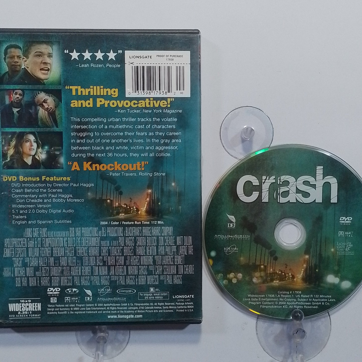 dvd crash made usa 2005 drama