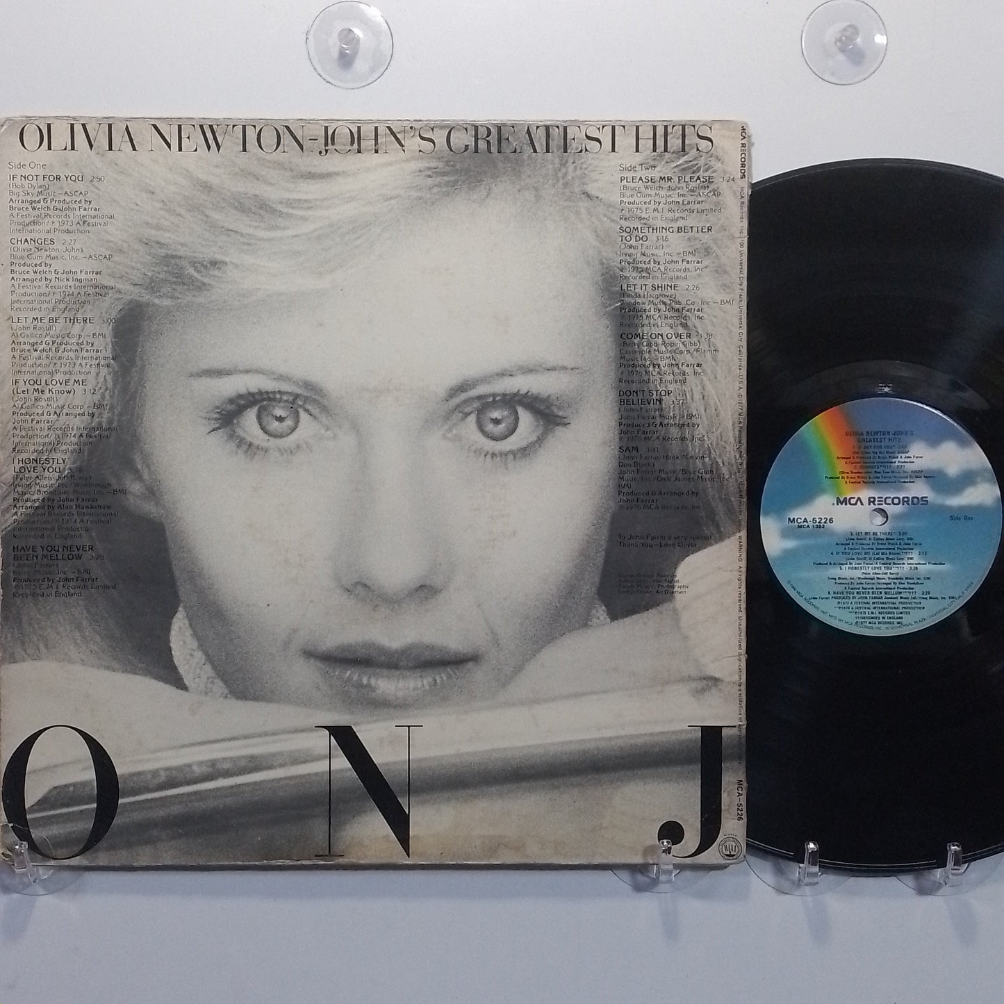 lp Olivia Newton John Greatest Hits made usa 1977 pop rock
