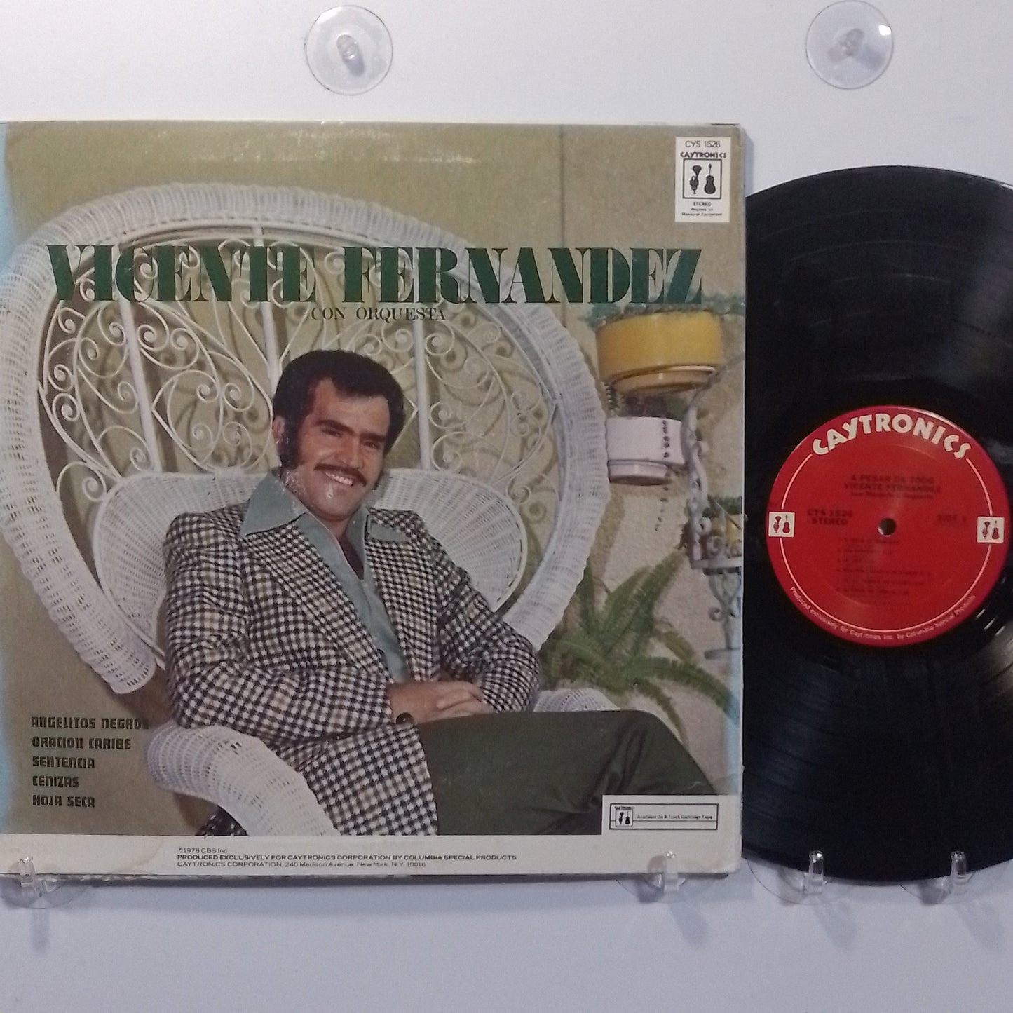 lp Vicente Fernandez A Pesar De Todo made usa 1978 ranchera folk