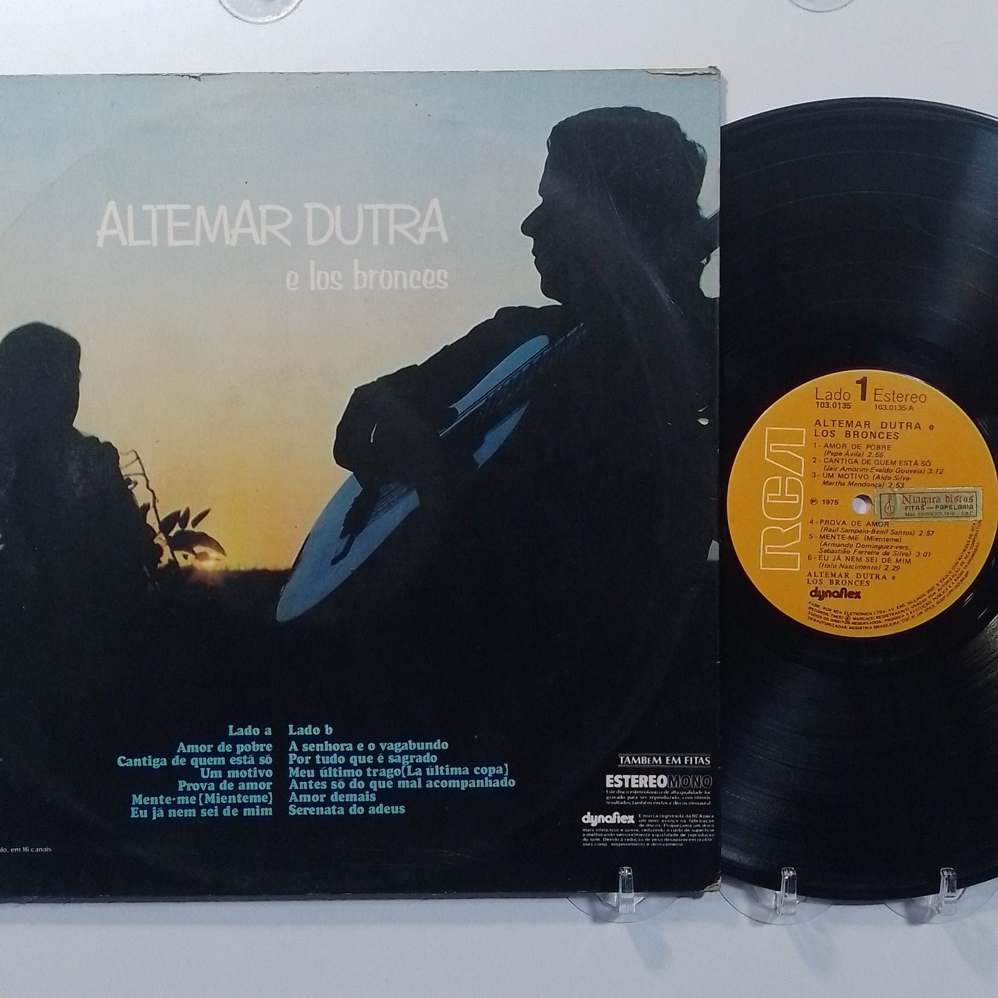 lp Altemar Dutra Los Bronces Altemar Dutra E Los Bronces made brasil 1975 latin samba bolero