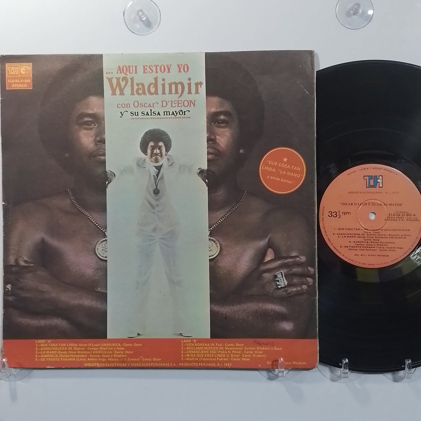 lp oscar d leon oscar d leon y su salsa mayor made peru 1978 salsa