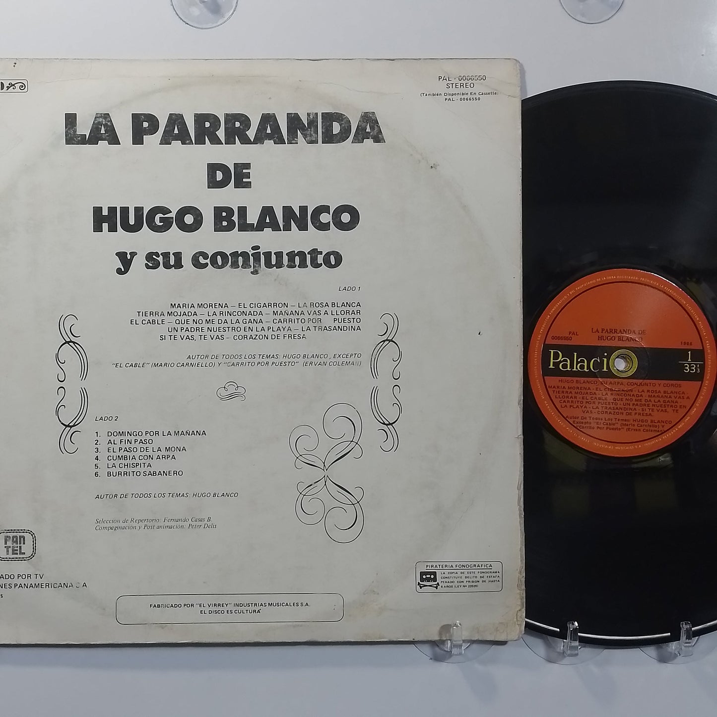 lp Hugo Blanco La Parranda de Hugo Blanco made Peru 1986 latin cumbia