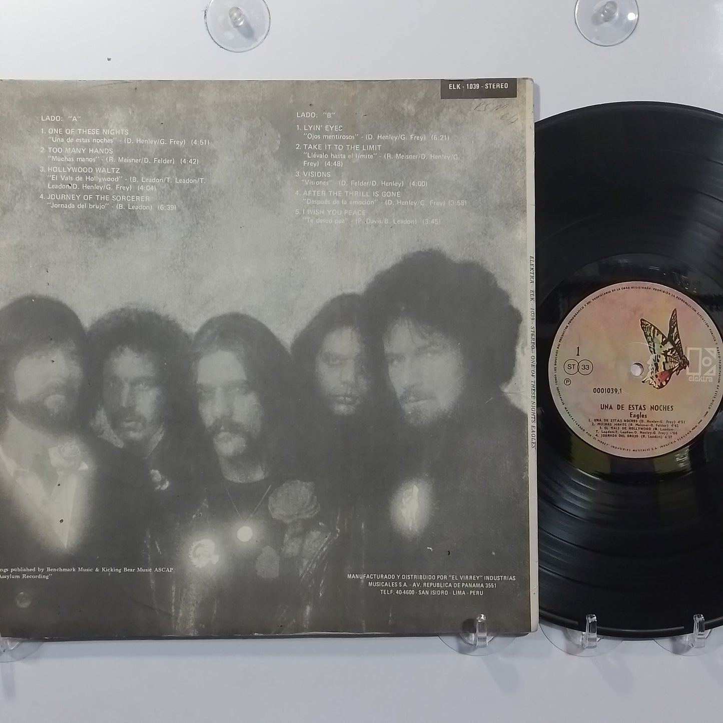 lp Eagles One Of These Nights made peru 1975 rock
