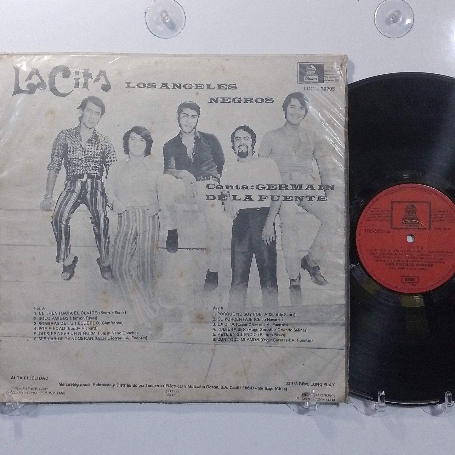 lp Los Angeles Negros La Cita made chile 1972 latin rock