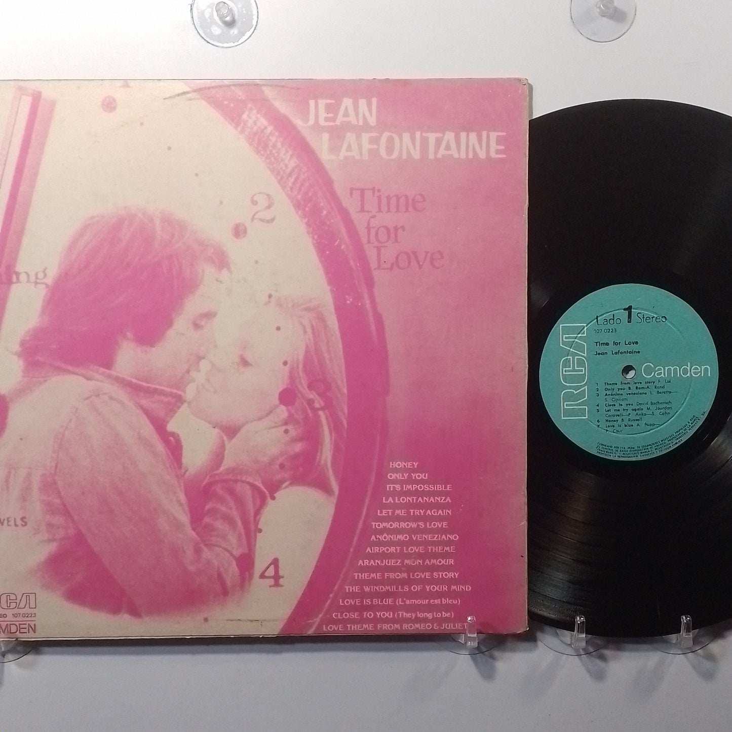 lp Jean Lafontaine Time For Love made peru 1975 instrumental