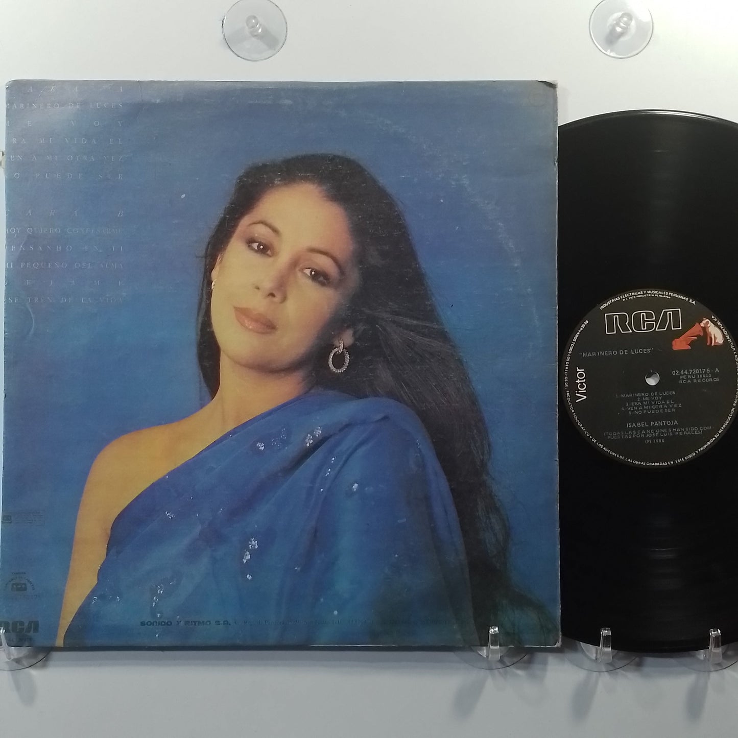 lp Isabel Pantoja Marinero De Luces made peru 1985 latin pop