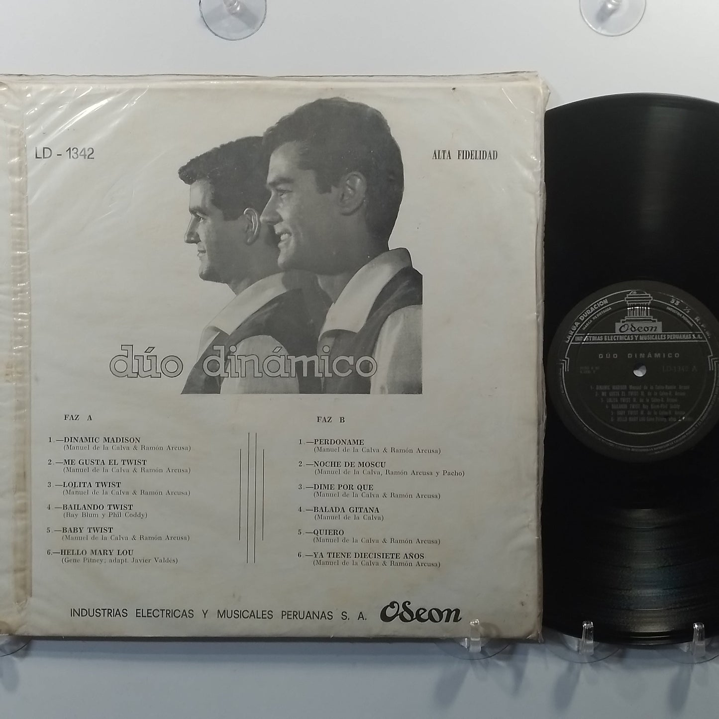 lp Duo Dinamico Duo Dinamico made peru 1966 latin pop rock