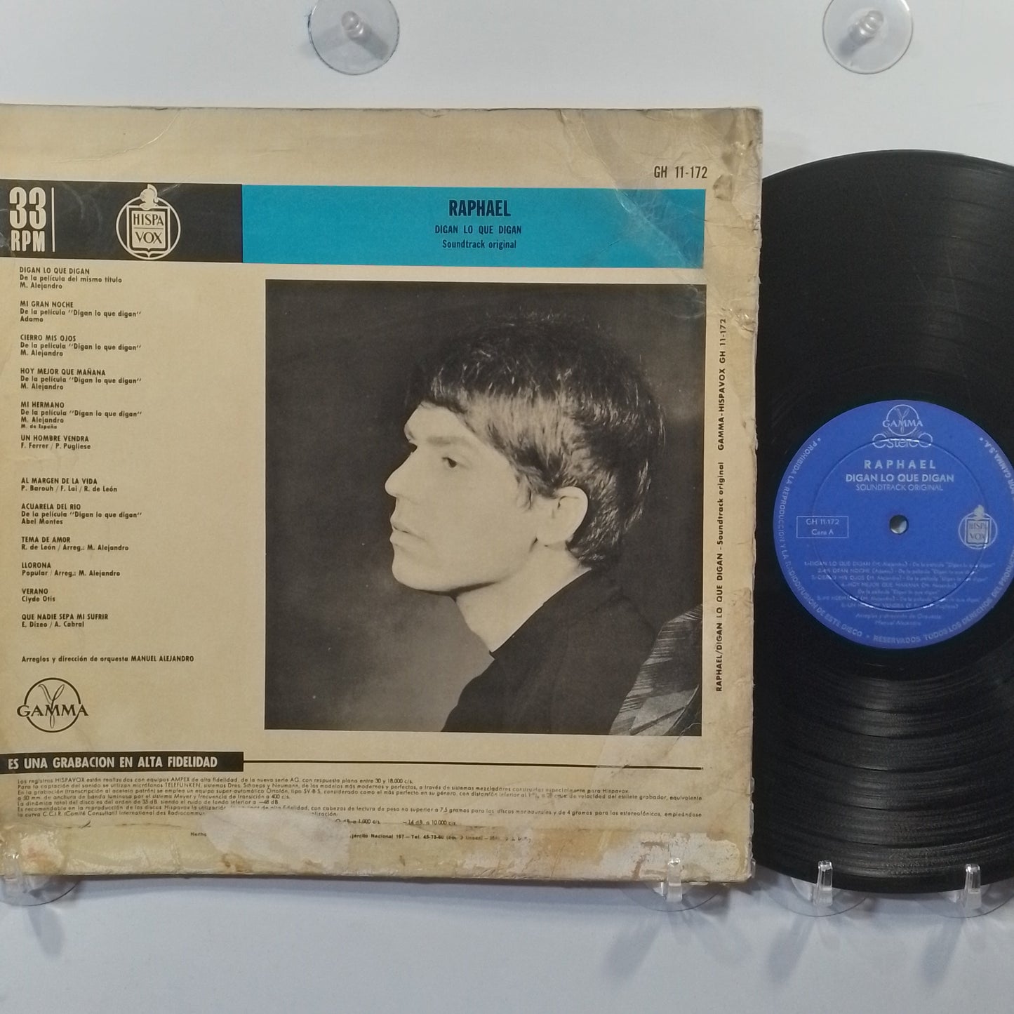 lp Raphael Digan Lo Que Digan made mexico 1967 latin pop