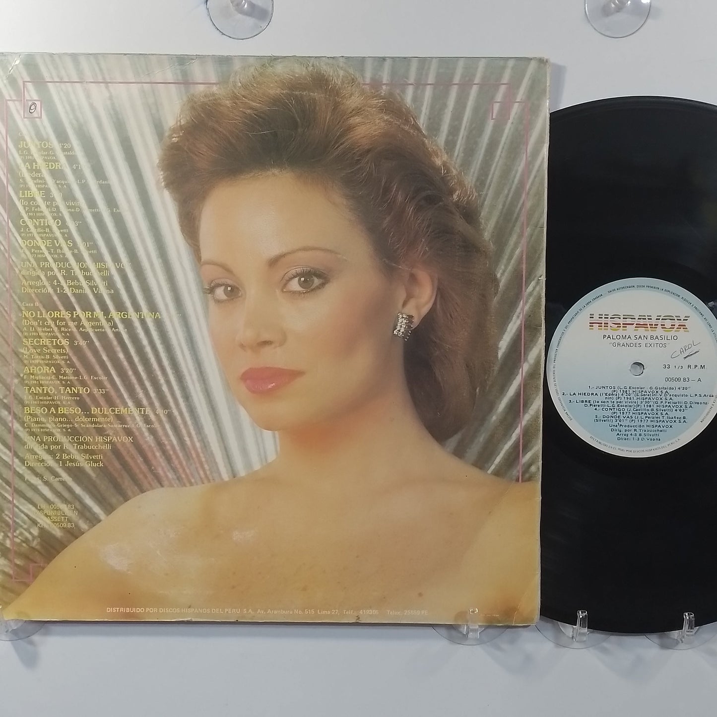 lp Paloma San Basilio Grandes exitos made peru 1983 latin balada