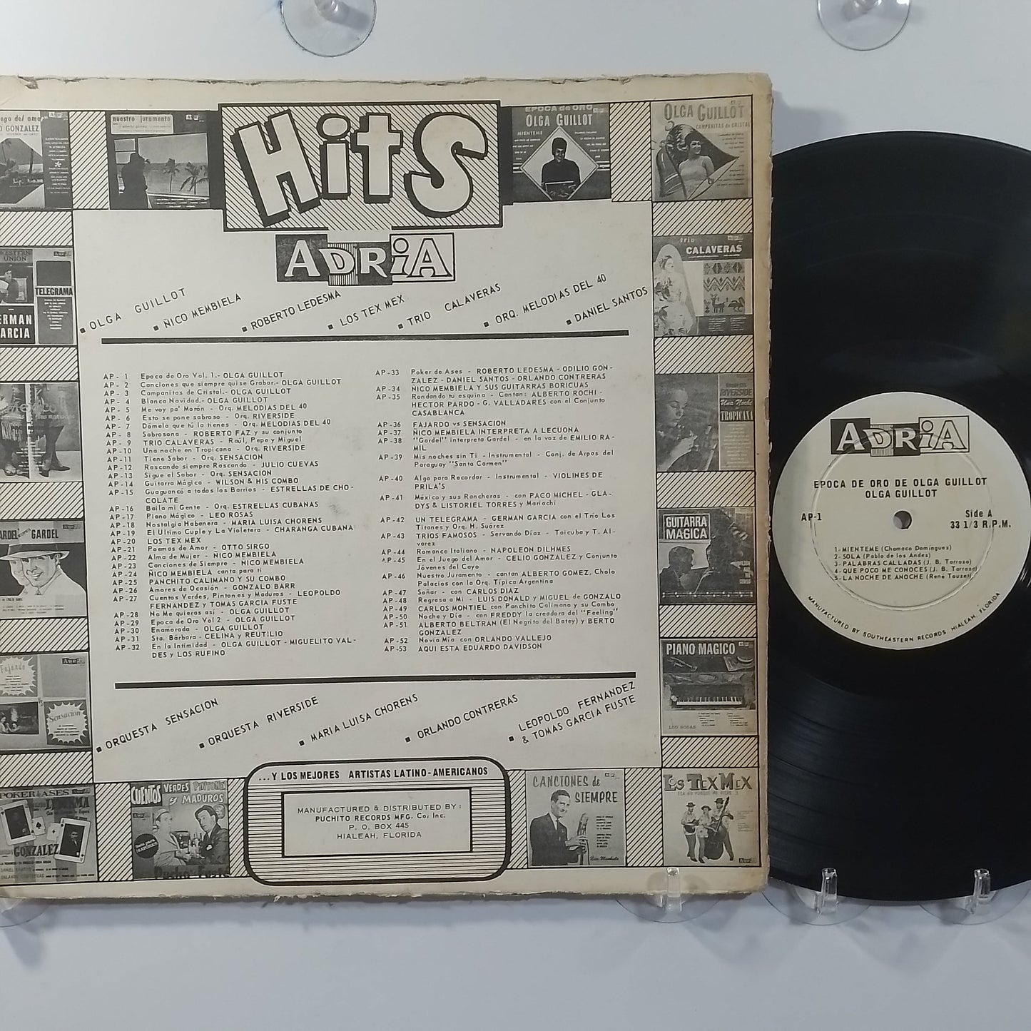 lp Olga Guillot Epoca De Oro made usa 1970 afro cuban bolero