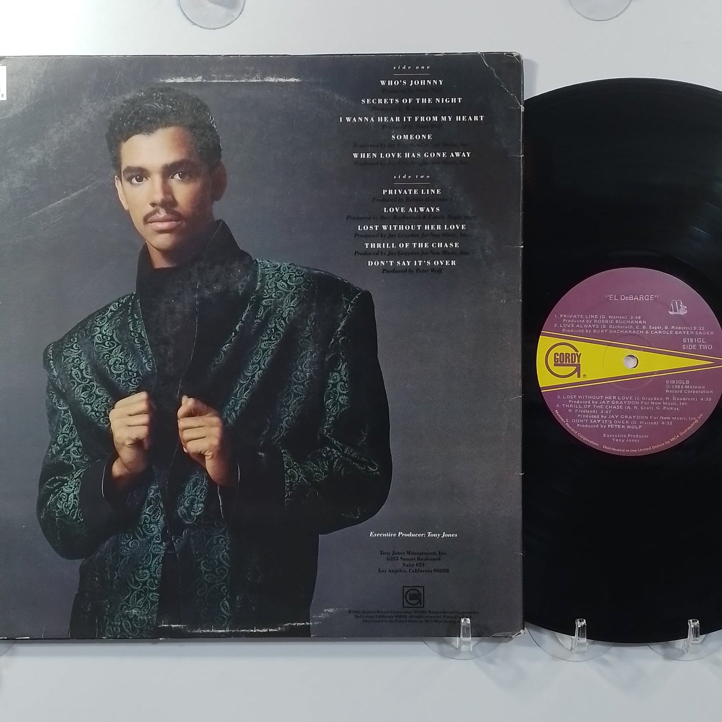 lp El DeBarge El DeBarge made usa 1986 Synth pop