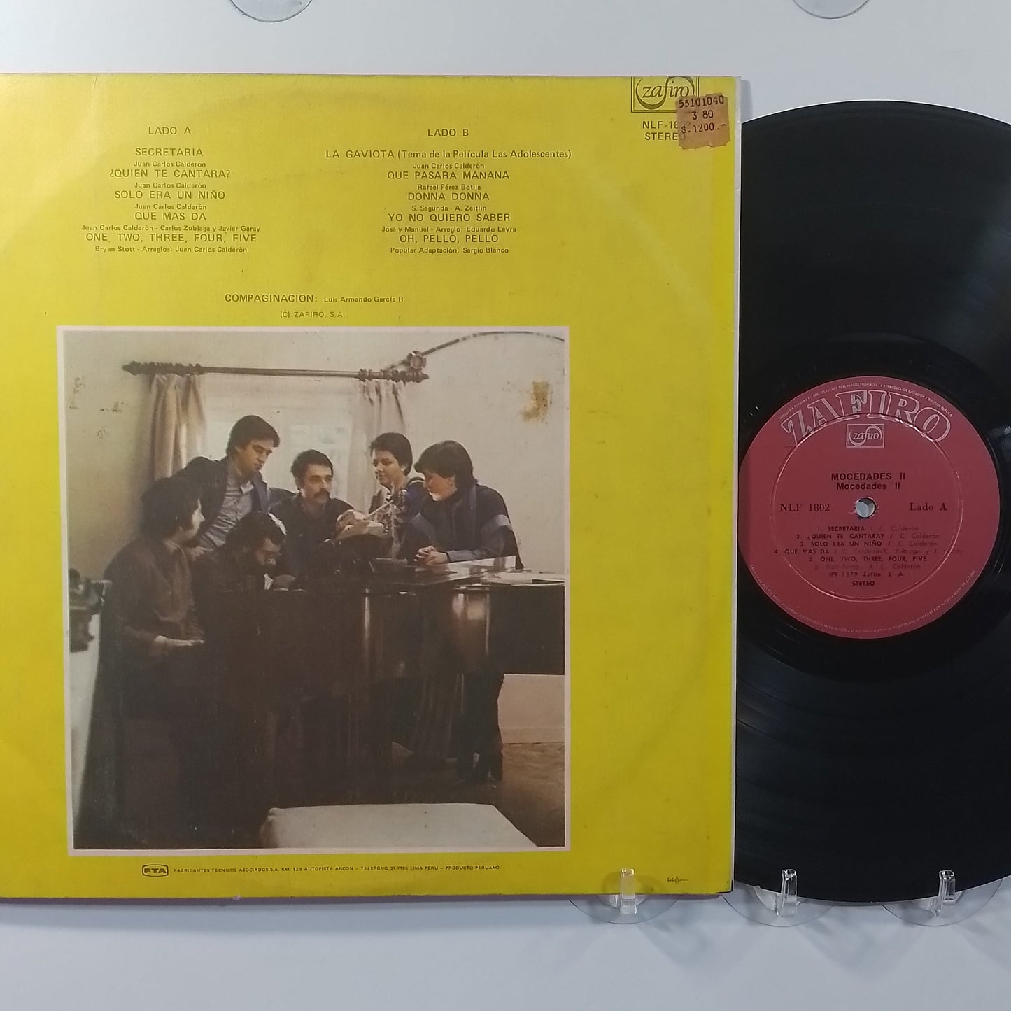 lp Mocedades II made peru 1979 latin pop