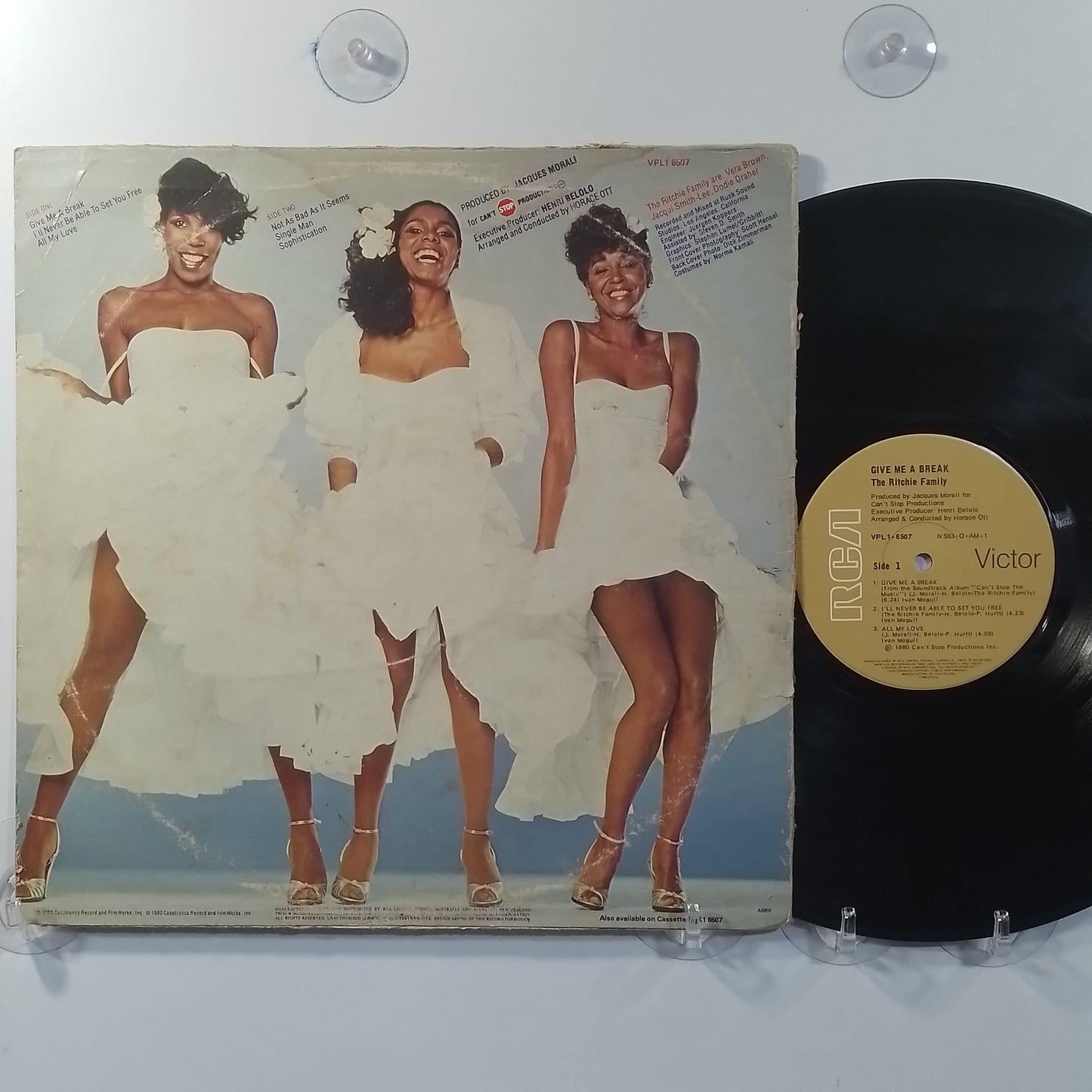 lp The Ritchie Family Give Me A Break made australia 1980 funk soul disco