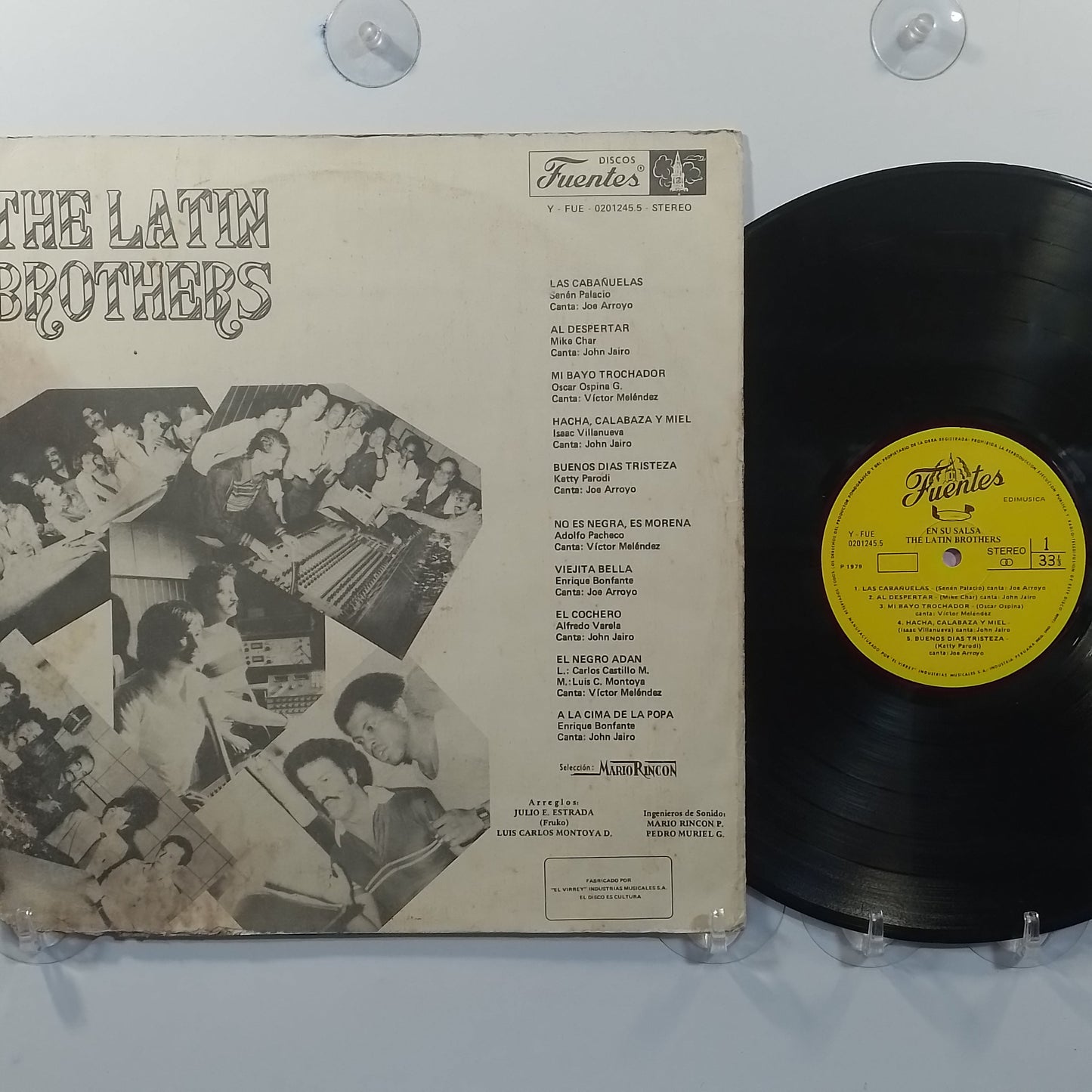 lp The Latin Brothers En Su Salsa made peru 1979 salsa