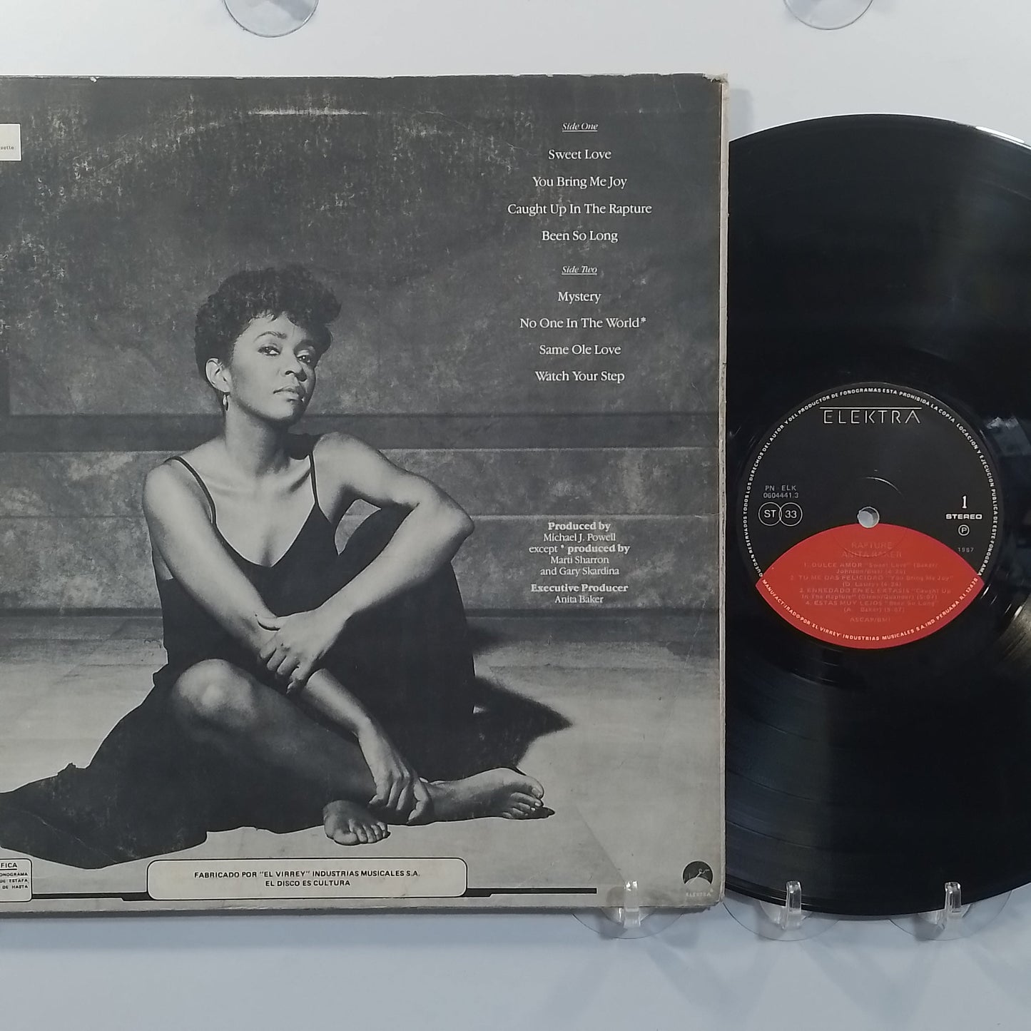lp Anita Baker Rapture made peru 1986 funk soul