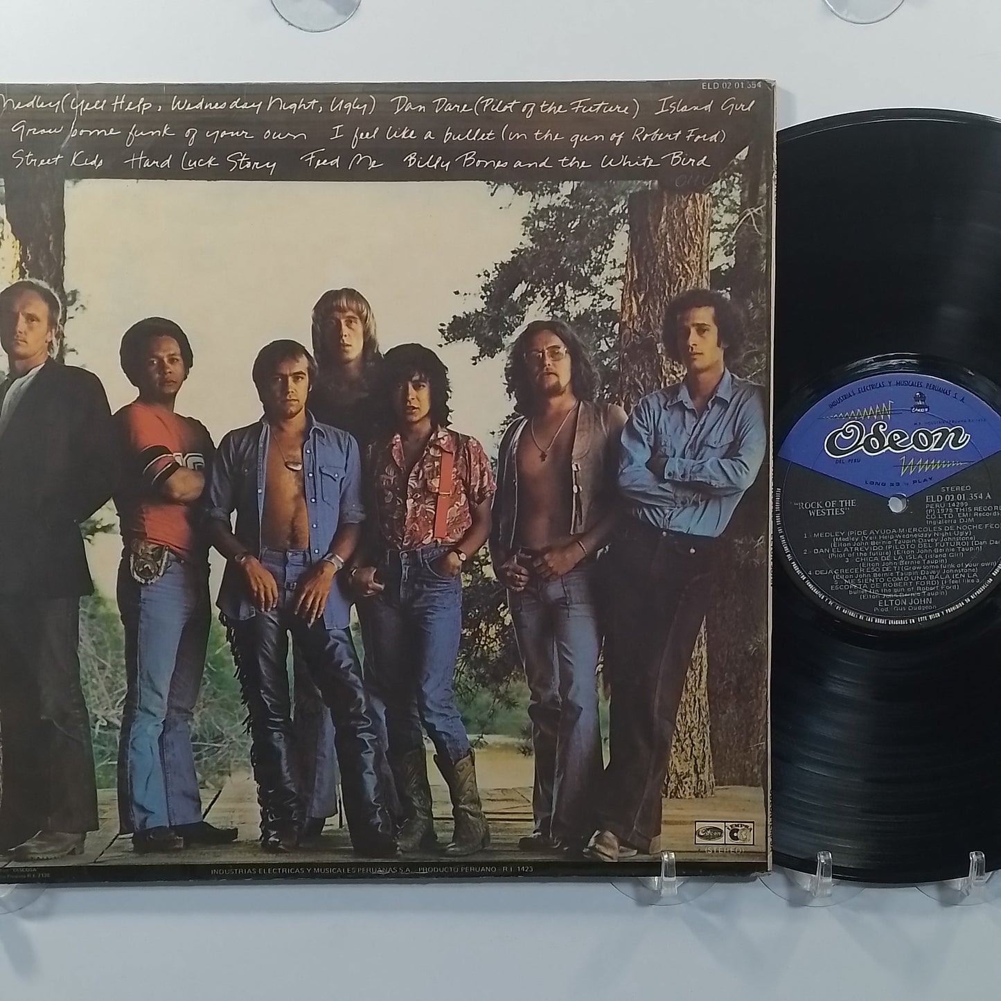 lp Elton John Rock Of The Westies made peru 1976 rock