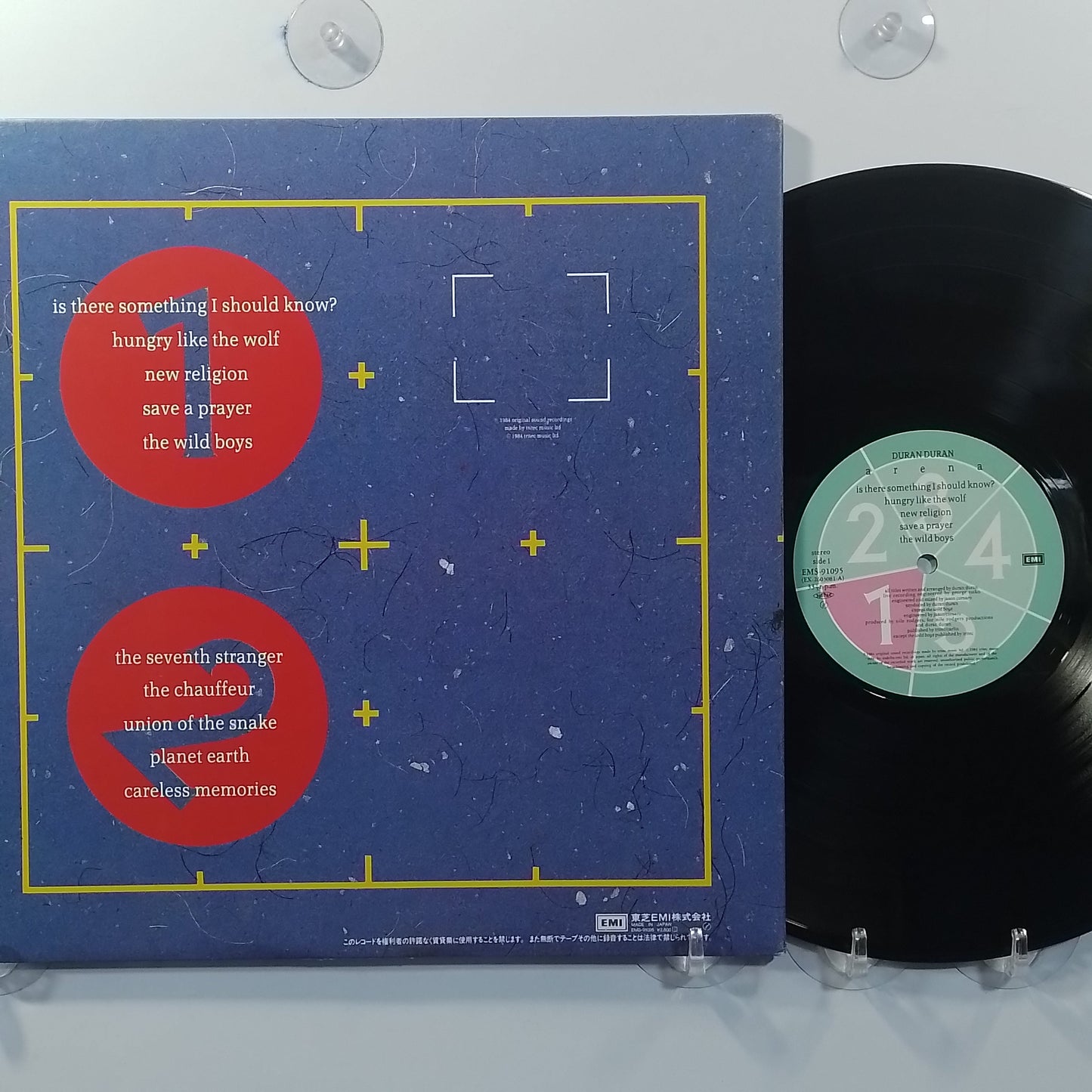 lp Duran Duran Arena made japon 1984 gatefold con insert con ovi Synth pop