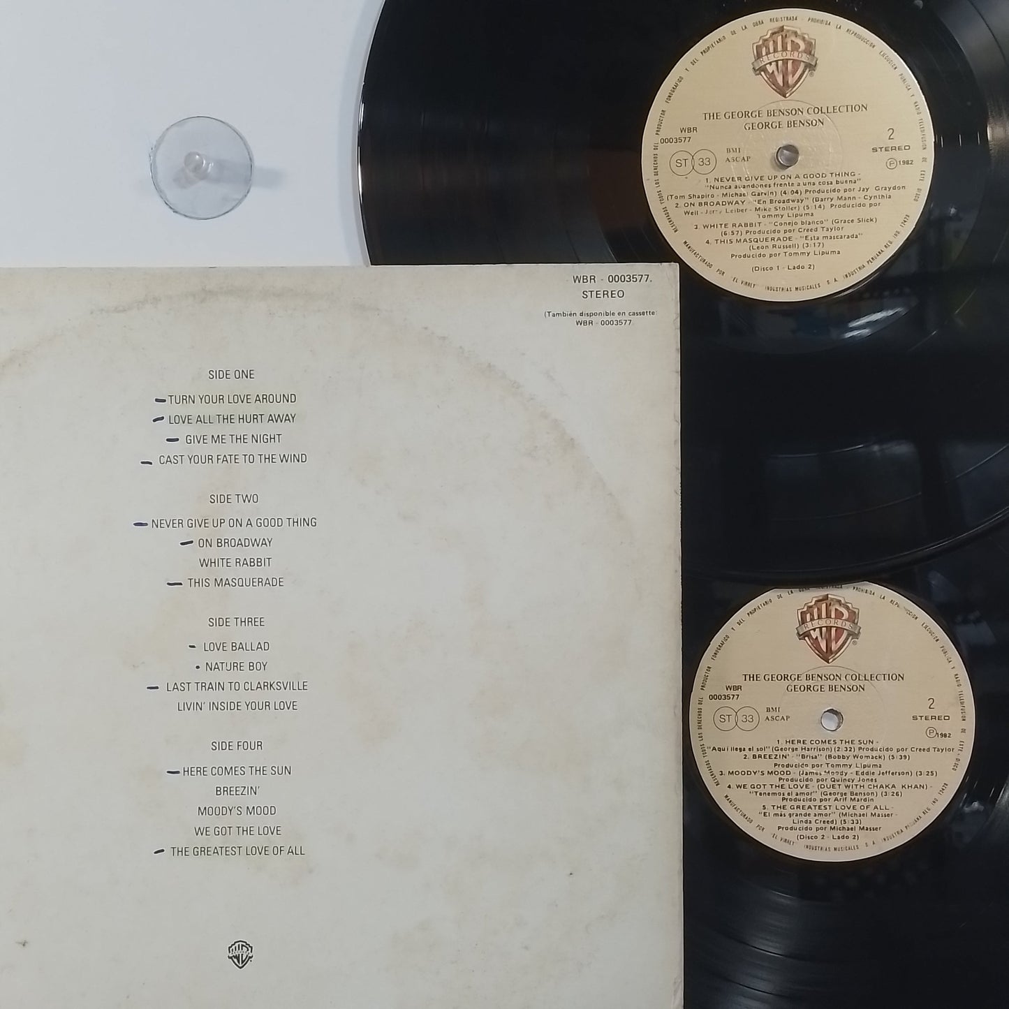 x2 lp George Benson The George Benson Collection made peru 1982 Jazz Funk Soul