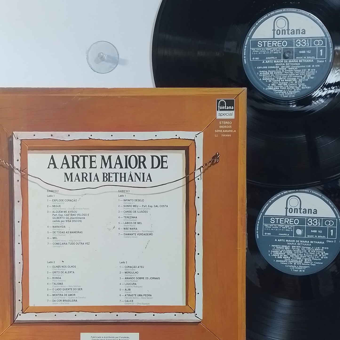 x2 lp Maria Bethânia A Arte Maior De Maria Bethânia made Brasil 1983 gatefold latin pop