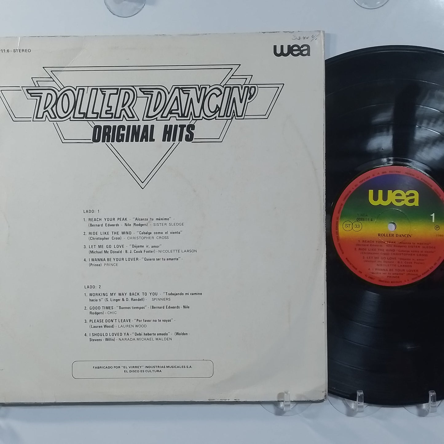 lp Roller Dancin Prince Chic Christopher Cross varios made peru 1980 rock funk