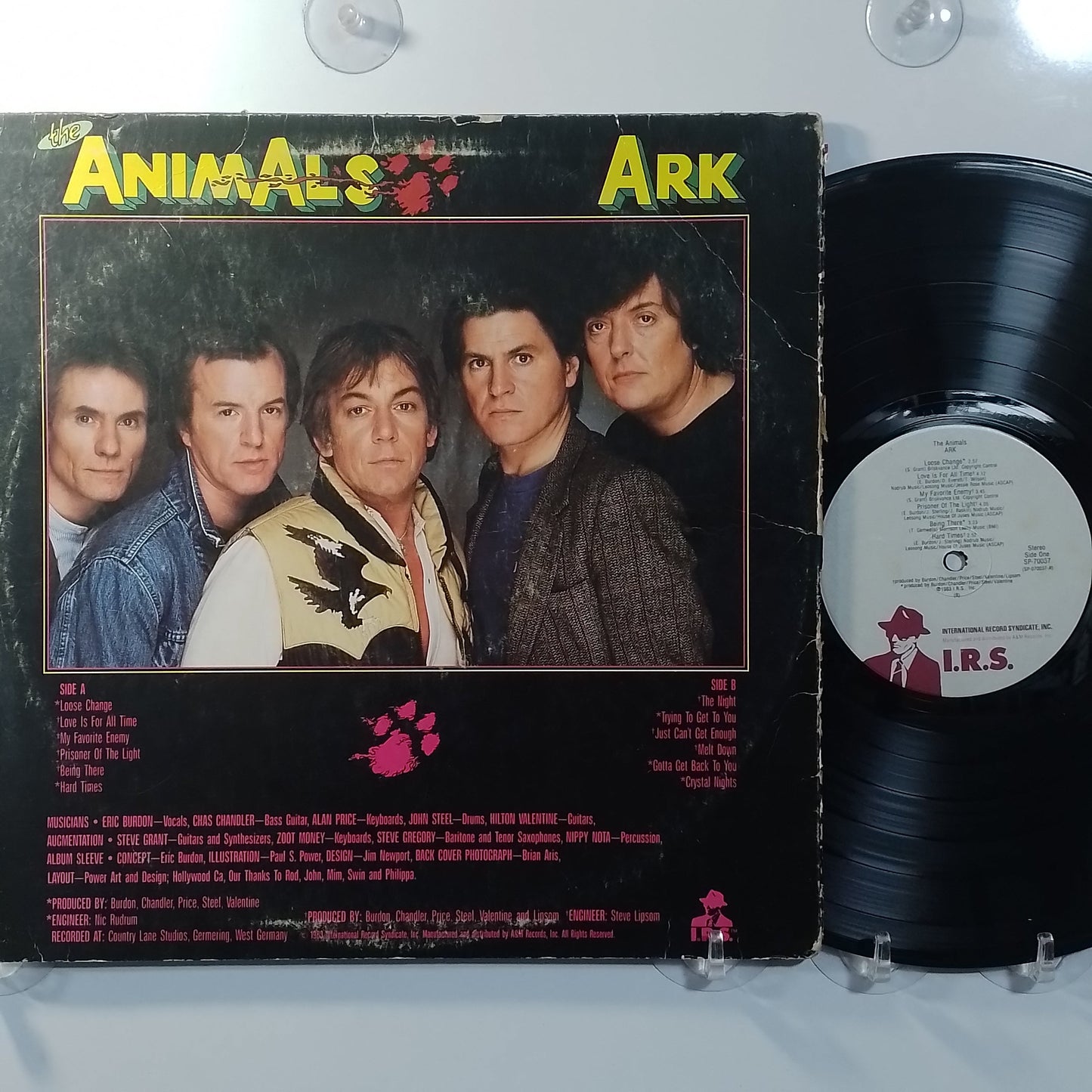 lp the animals ark made usa 1983 rock