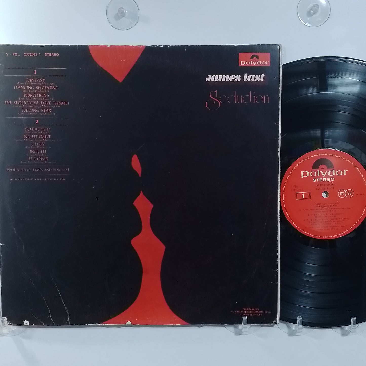 lp james last seduction made peru 1980 instrumental