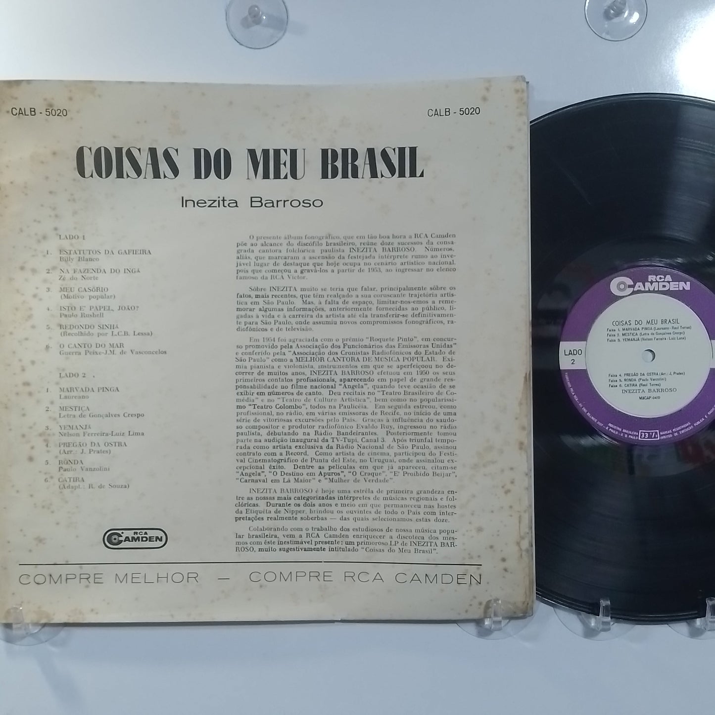 lp inezita barroso coisas do meu brasil made brasil 1961 latin folk