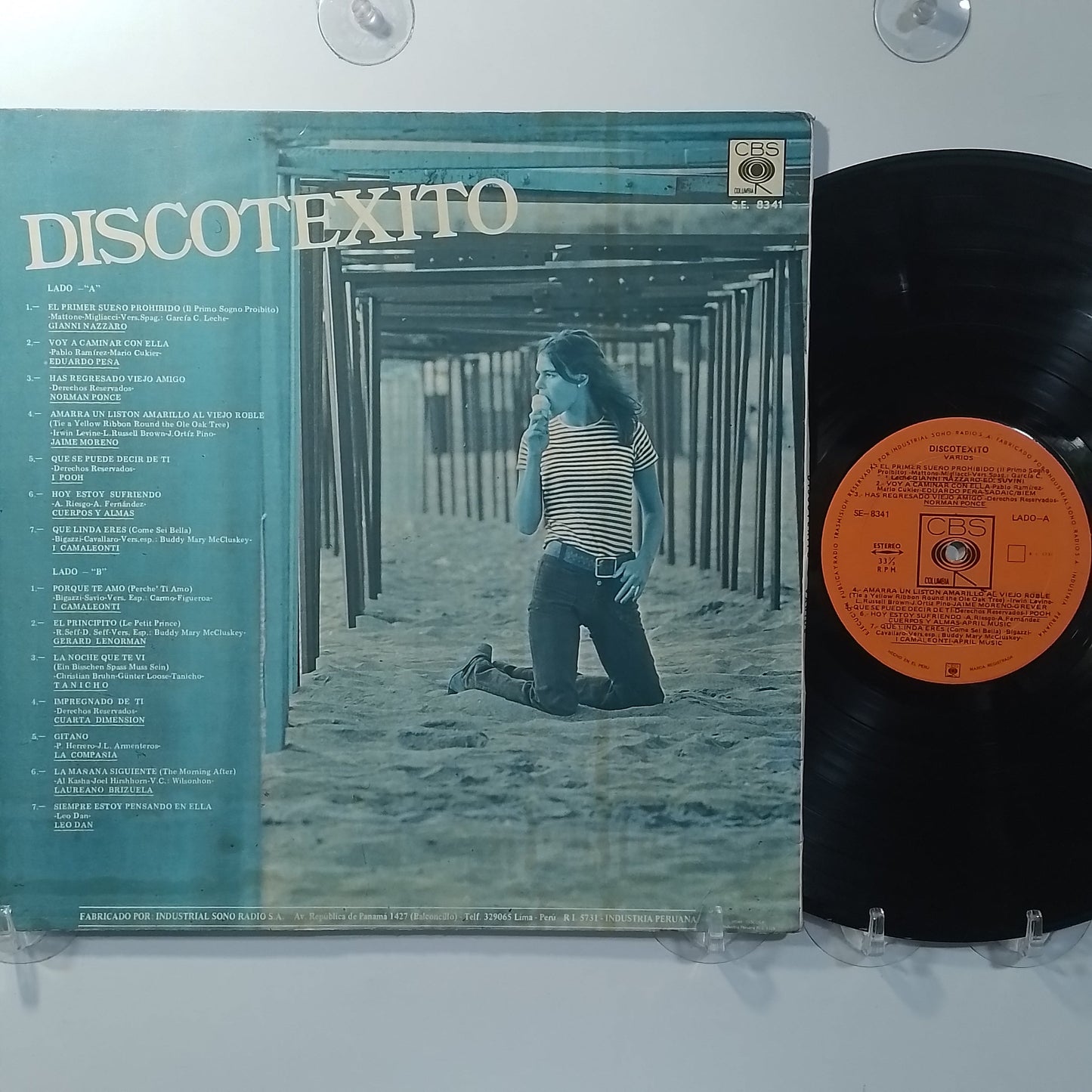 lp Discotexito i camaleonti leo dan gianni nazzaro varios made peru 1980 latin pop