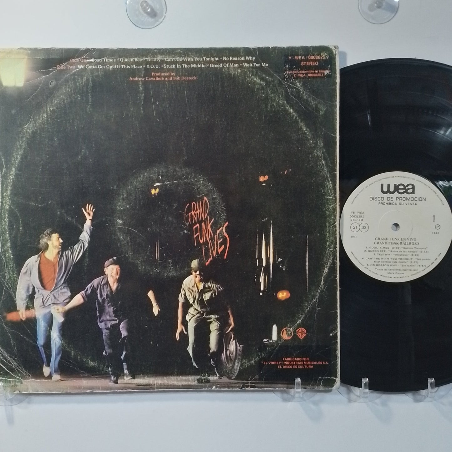 lp Grand Funk Railroad Grand Funk Lives made peru 1981 promocional rock
