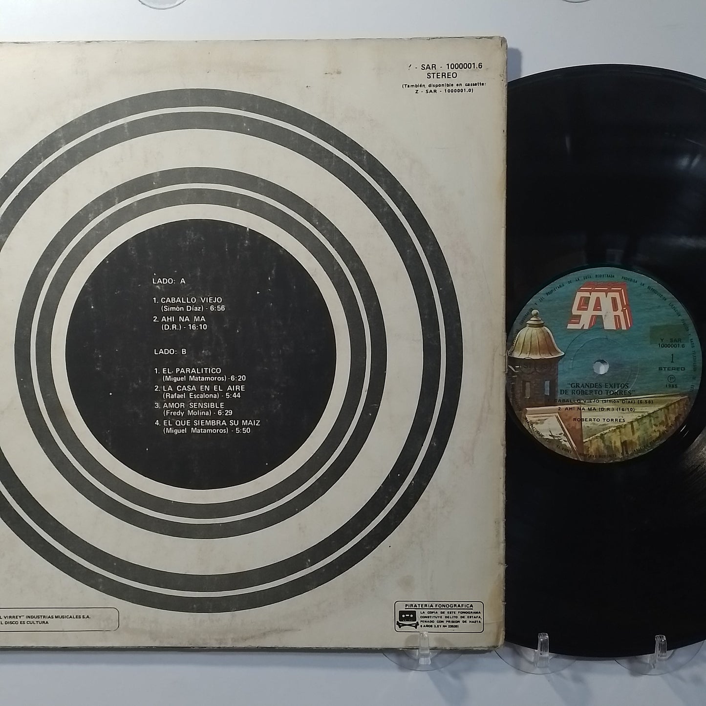 lp Roberto Torres Grandes Exitos made peru 1985 latin salsa