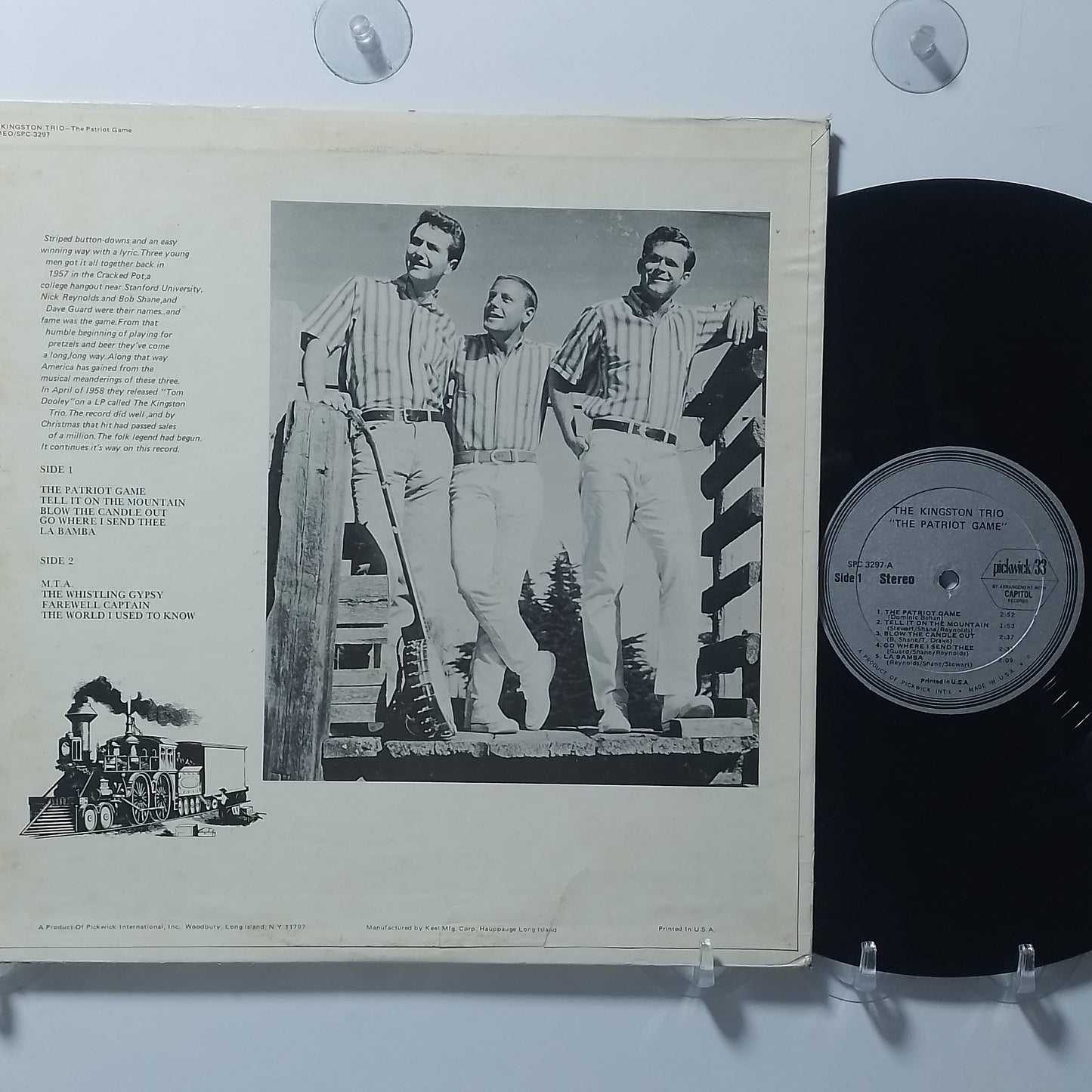 lp The Kingston Trio The Patriot Game made usa 1972 country folk