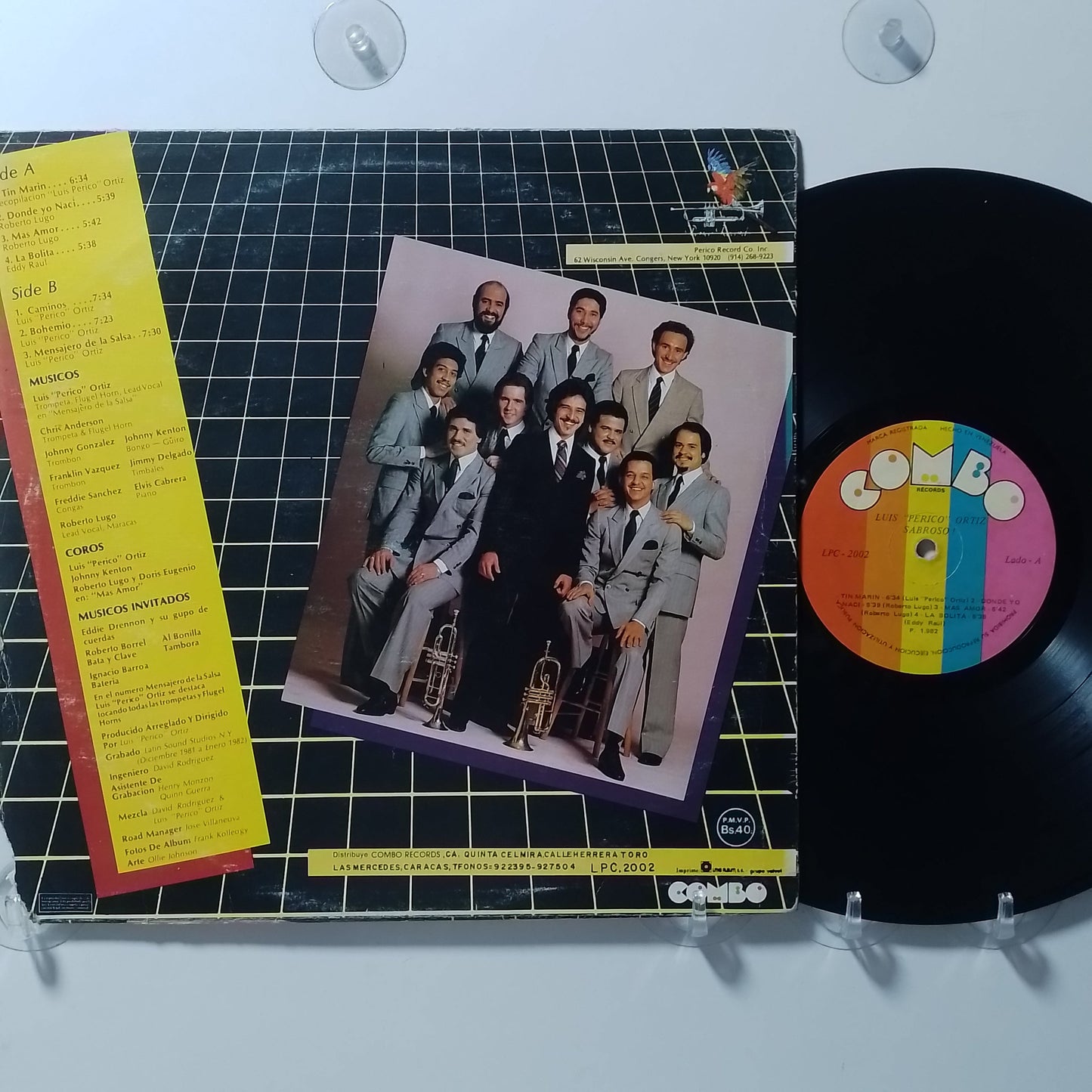 lp Luis Perico Ortiz Sabroso made venezuela 1982 salsa