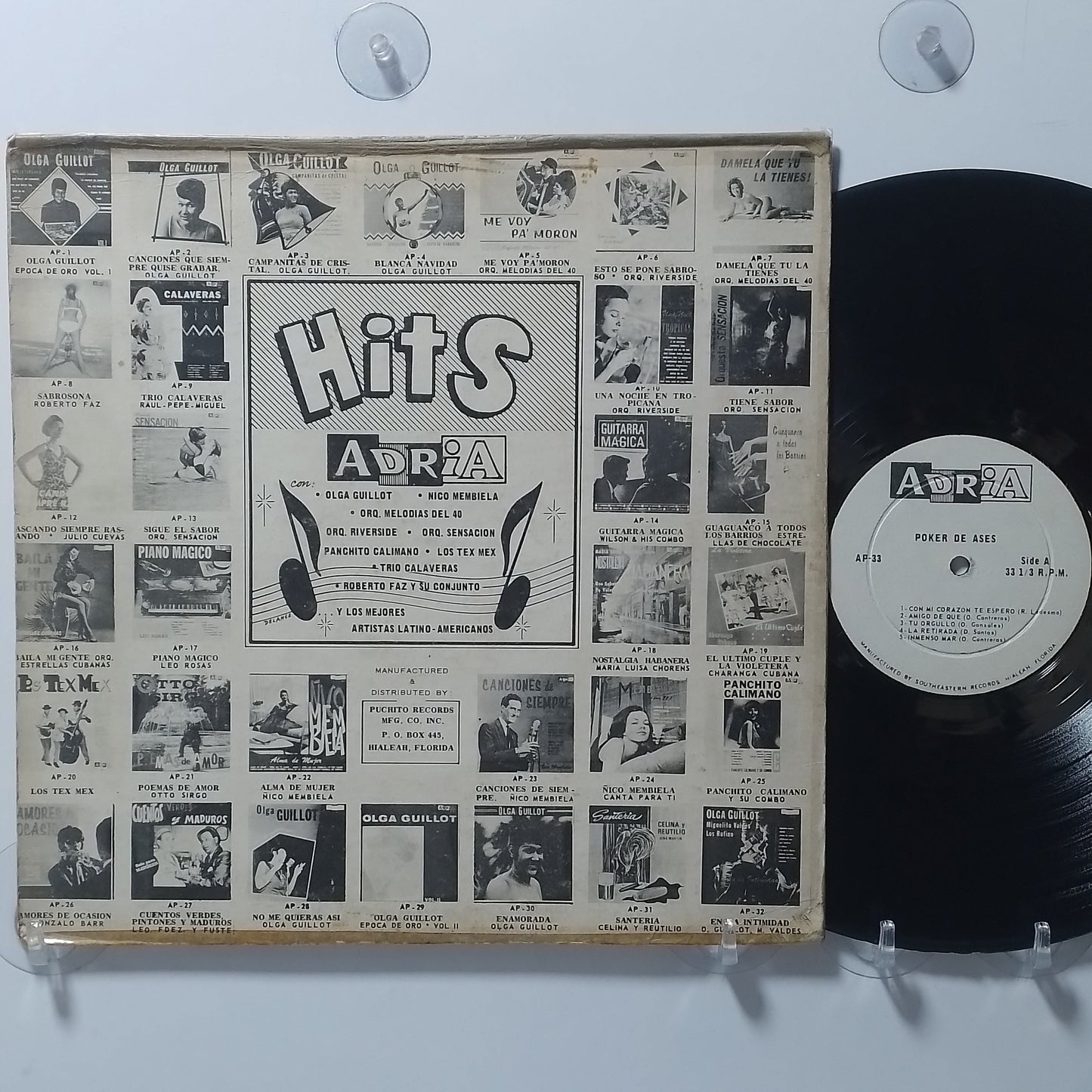 lp Poker de Ases Roberto Ledesma El Jibarito De Lares Orlando Contreras Daniel Santos made usa 1970 latin bolero