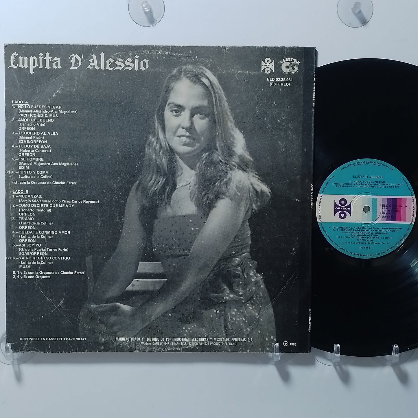 lp Lupita D'Alessio Lupita D'Alessio made peru 1982 latin pop