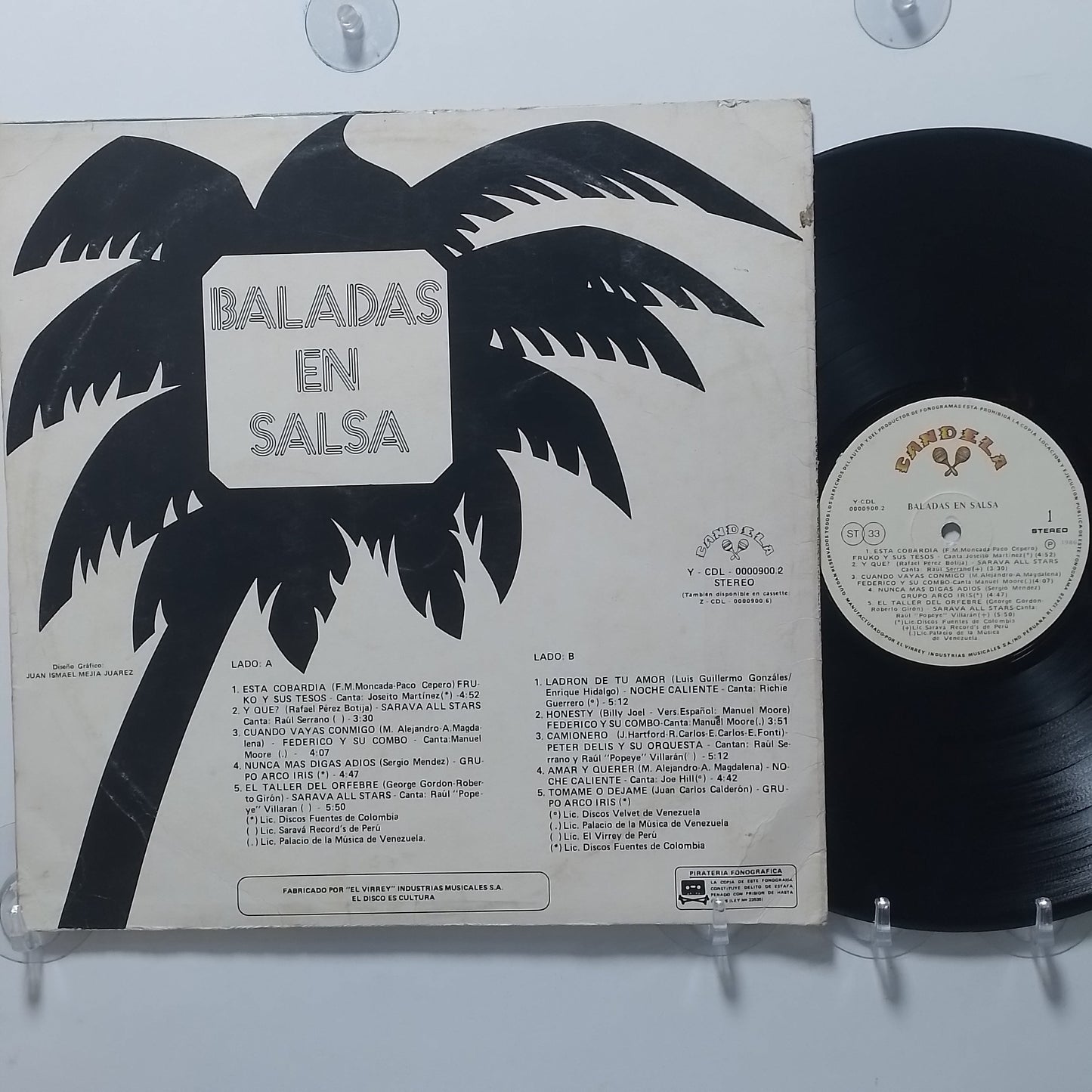 lp Baladas En Salsa Fruko y sus Tesos Sarava All Stars Noche Caliente varios made peru 1986 salsa