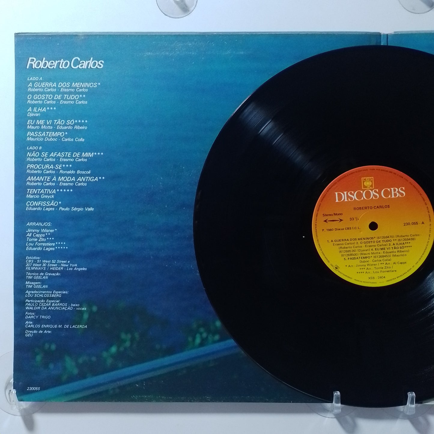 lp Roberto Carlos Roberto Carlos made brasil 1980 gatefold latin pop